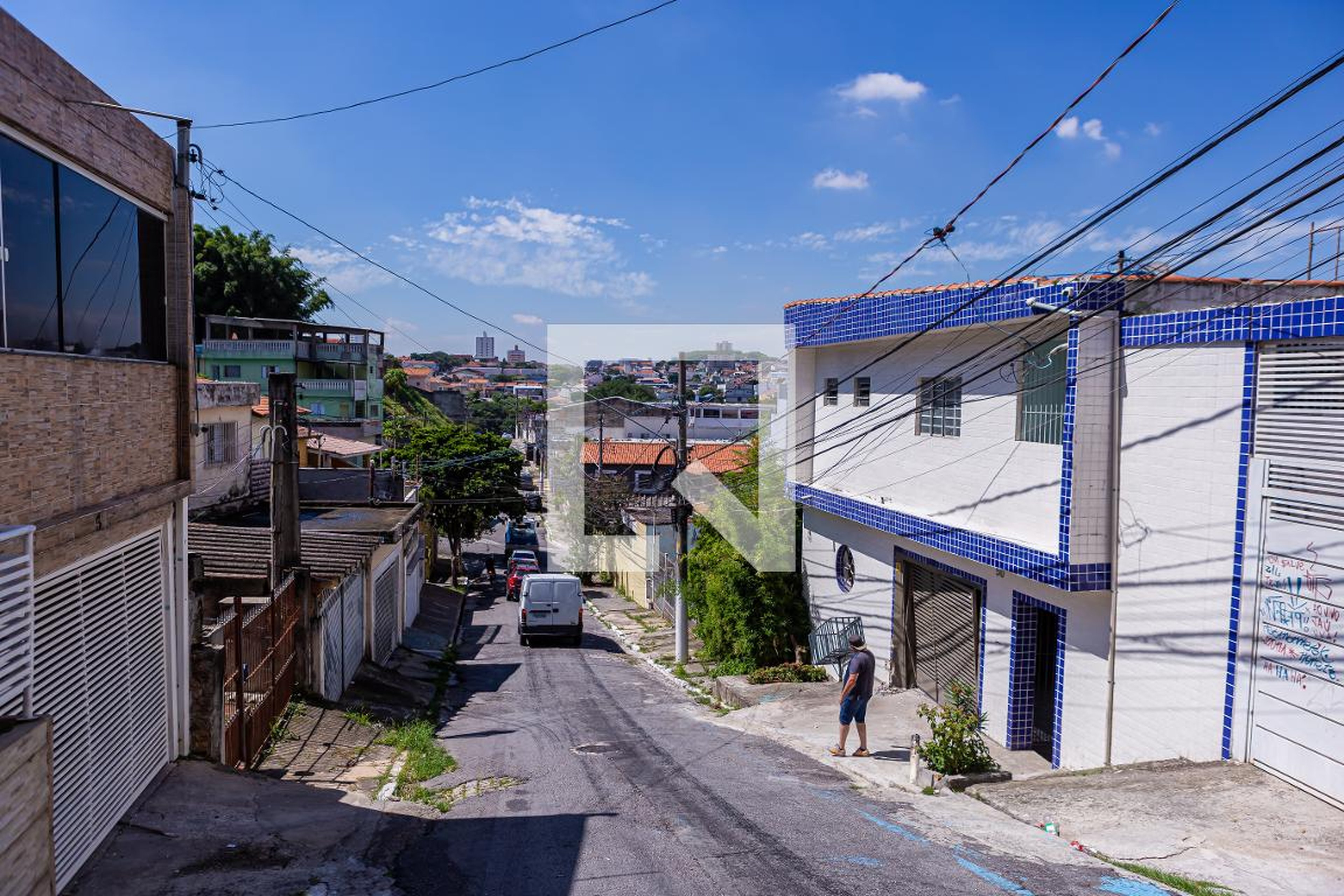 Fachada Condomínio em Rua Puruá, 40