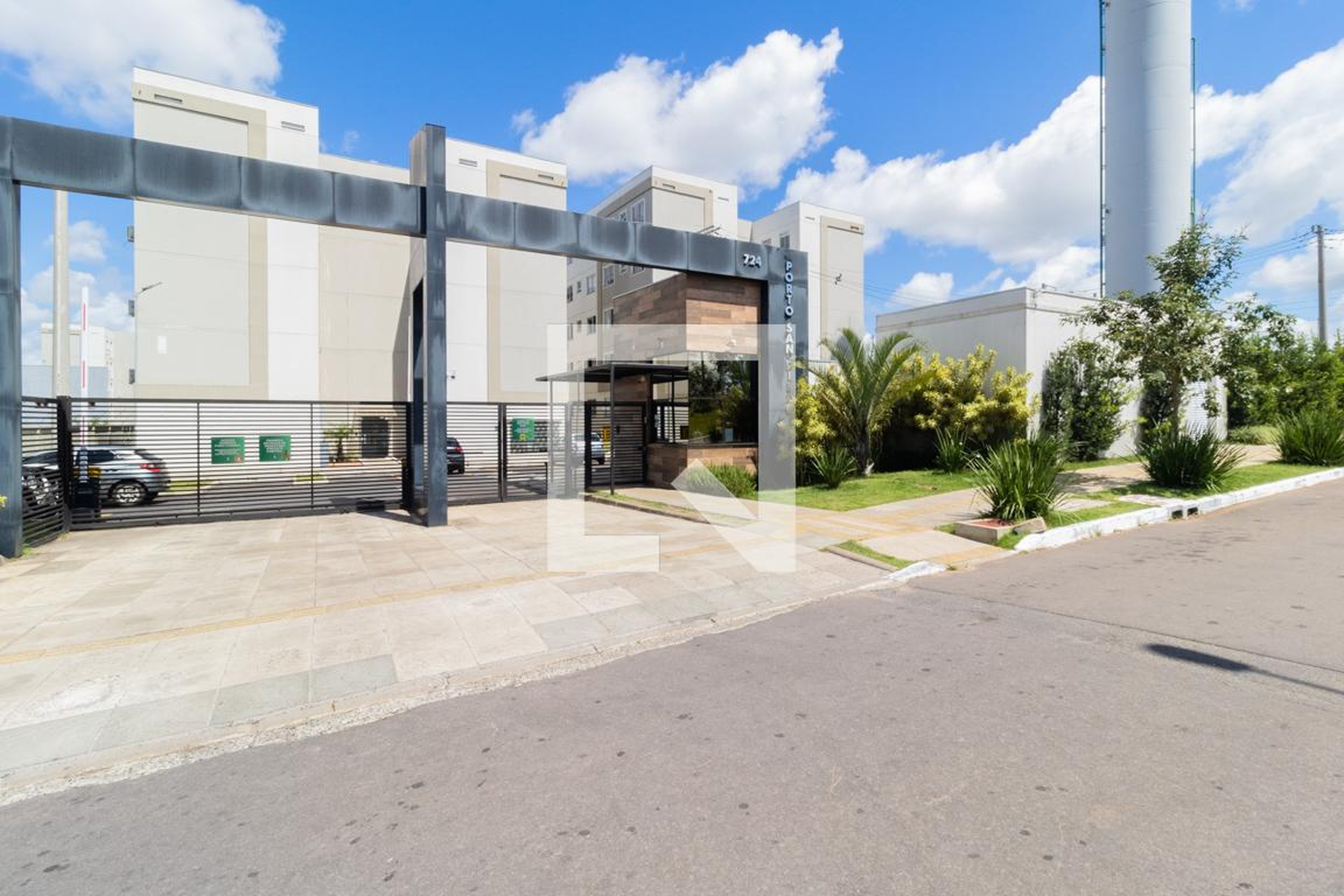 Fachada do condomínio Residencial Porto San Diego