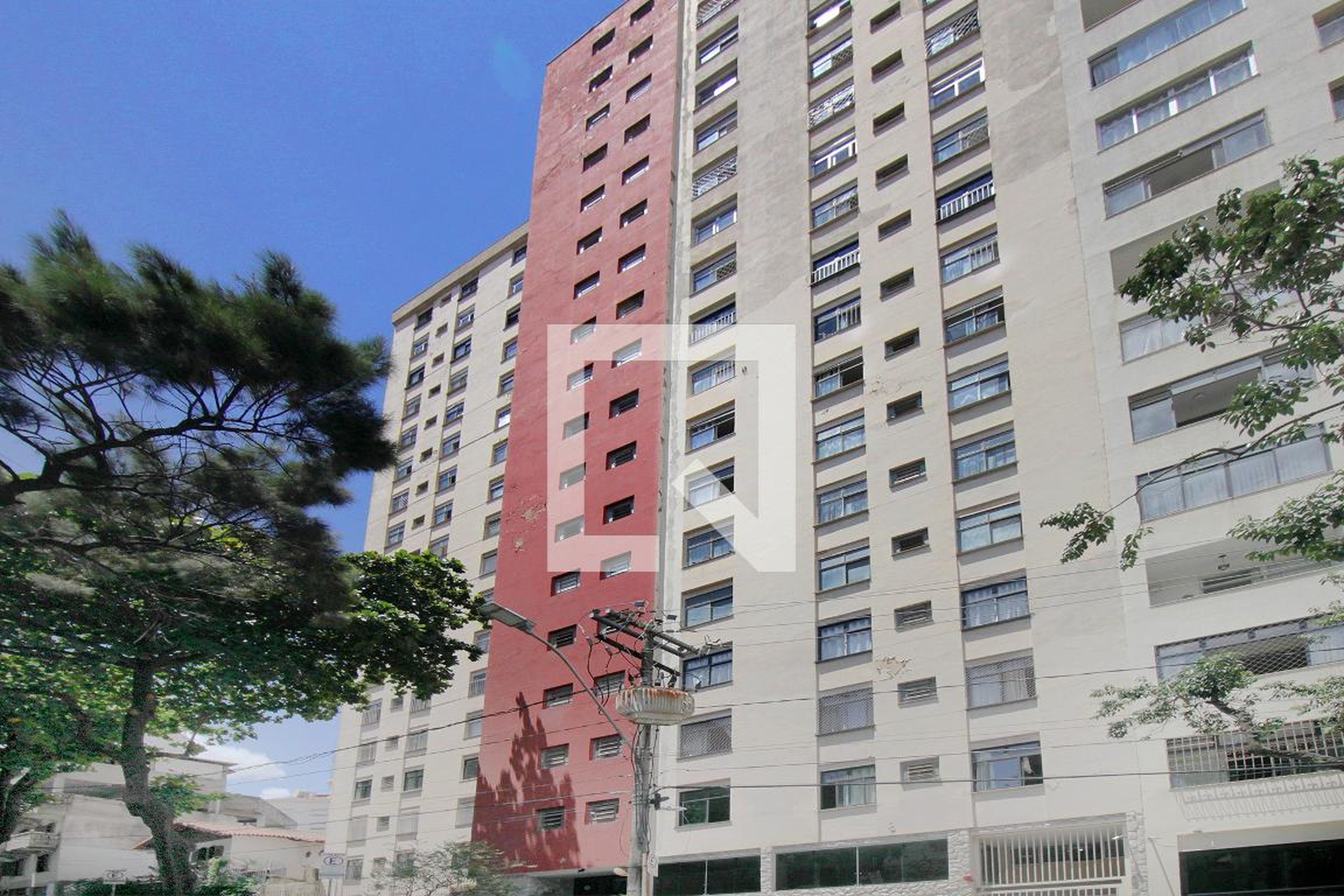 Fachada do prédio Edifício Sapucai