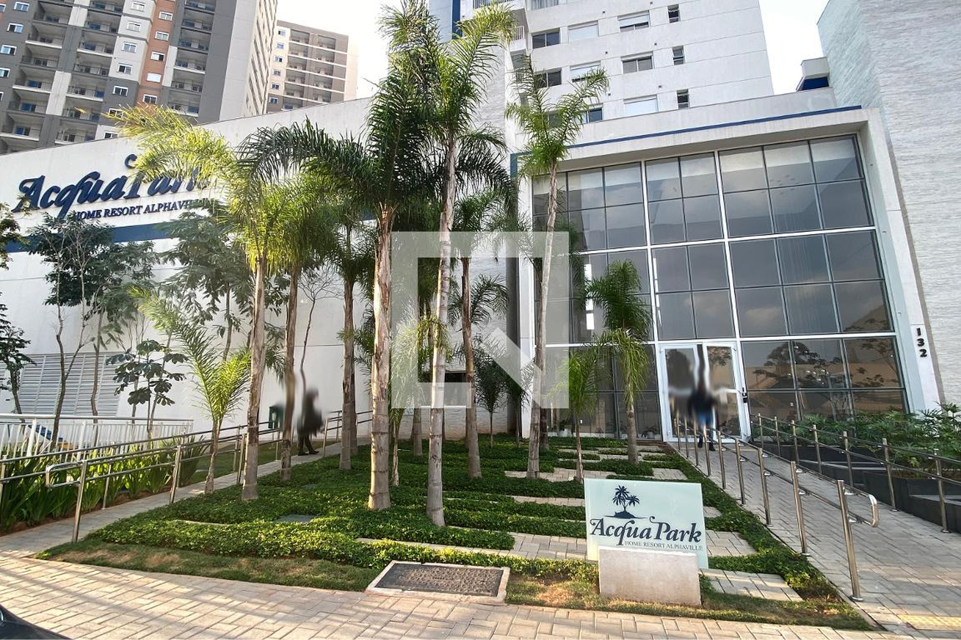 Fachada Condomínio em Avenida Andrômeda, 132