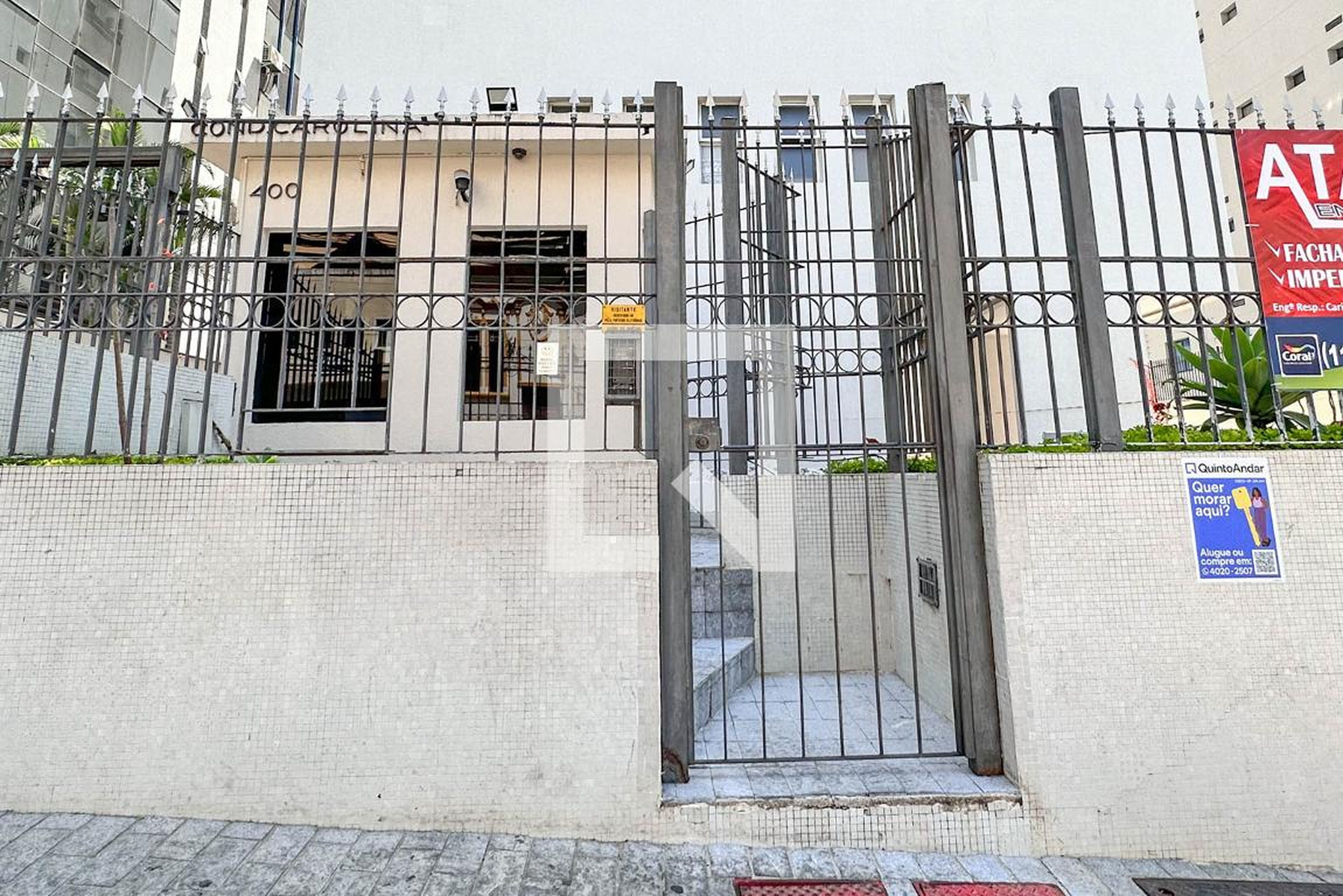 Fachada Condomínio em Alameda Olga, 398