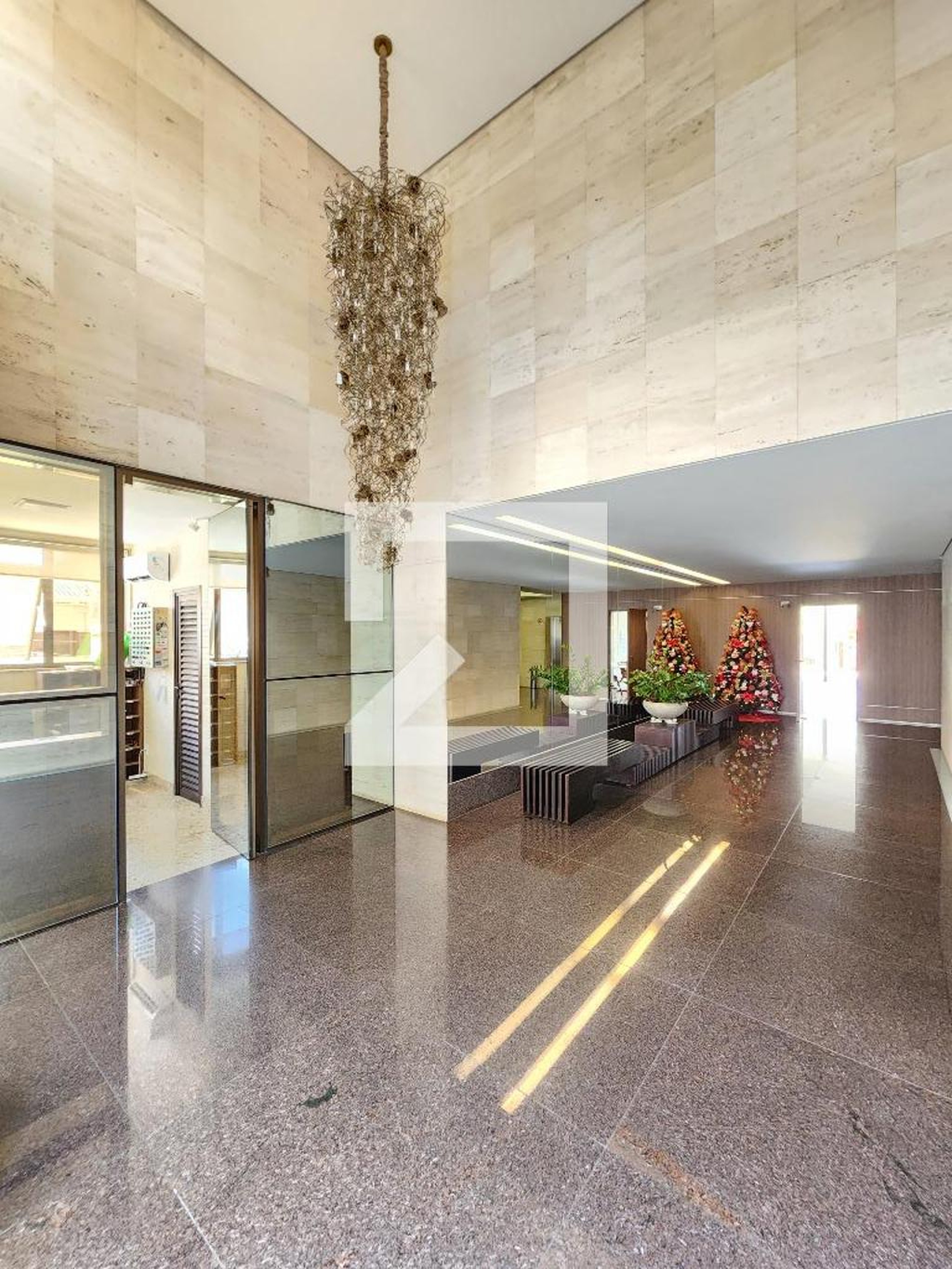 Hall de entrada Condomínio Imperial Tennis Residence