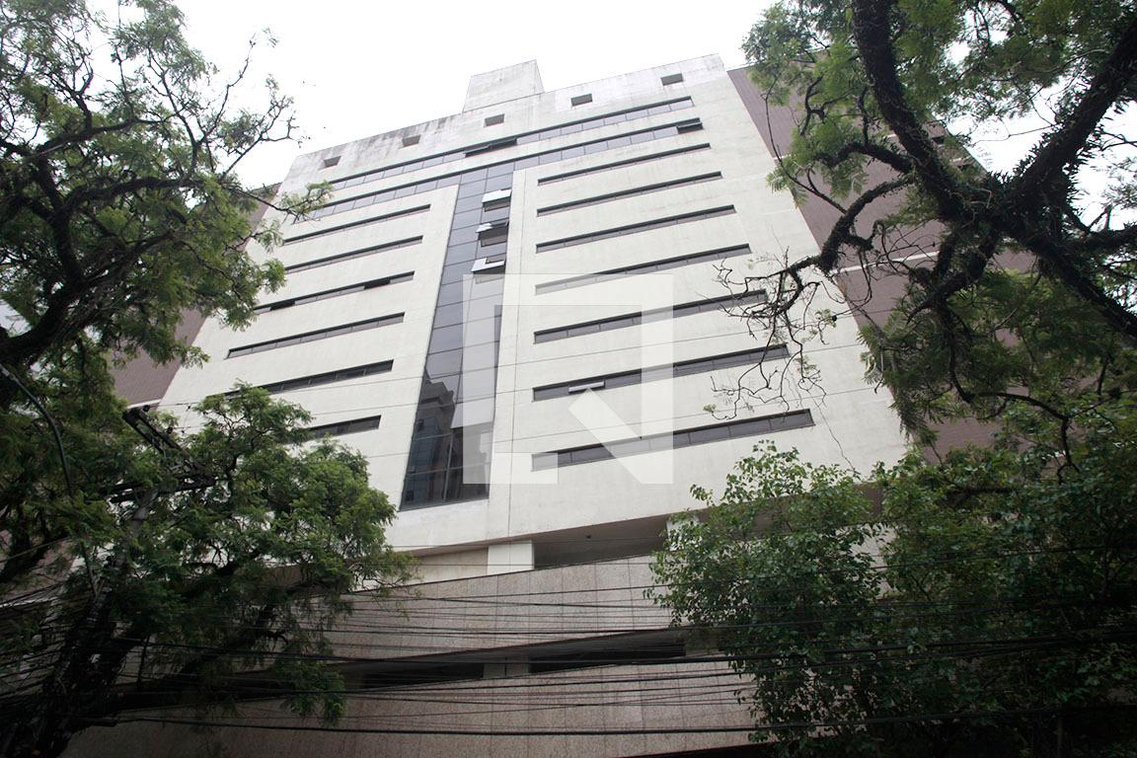 Fachada Condomínio Moinhos Hall