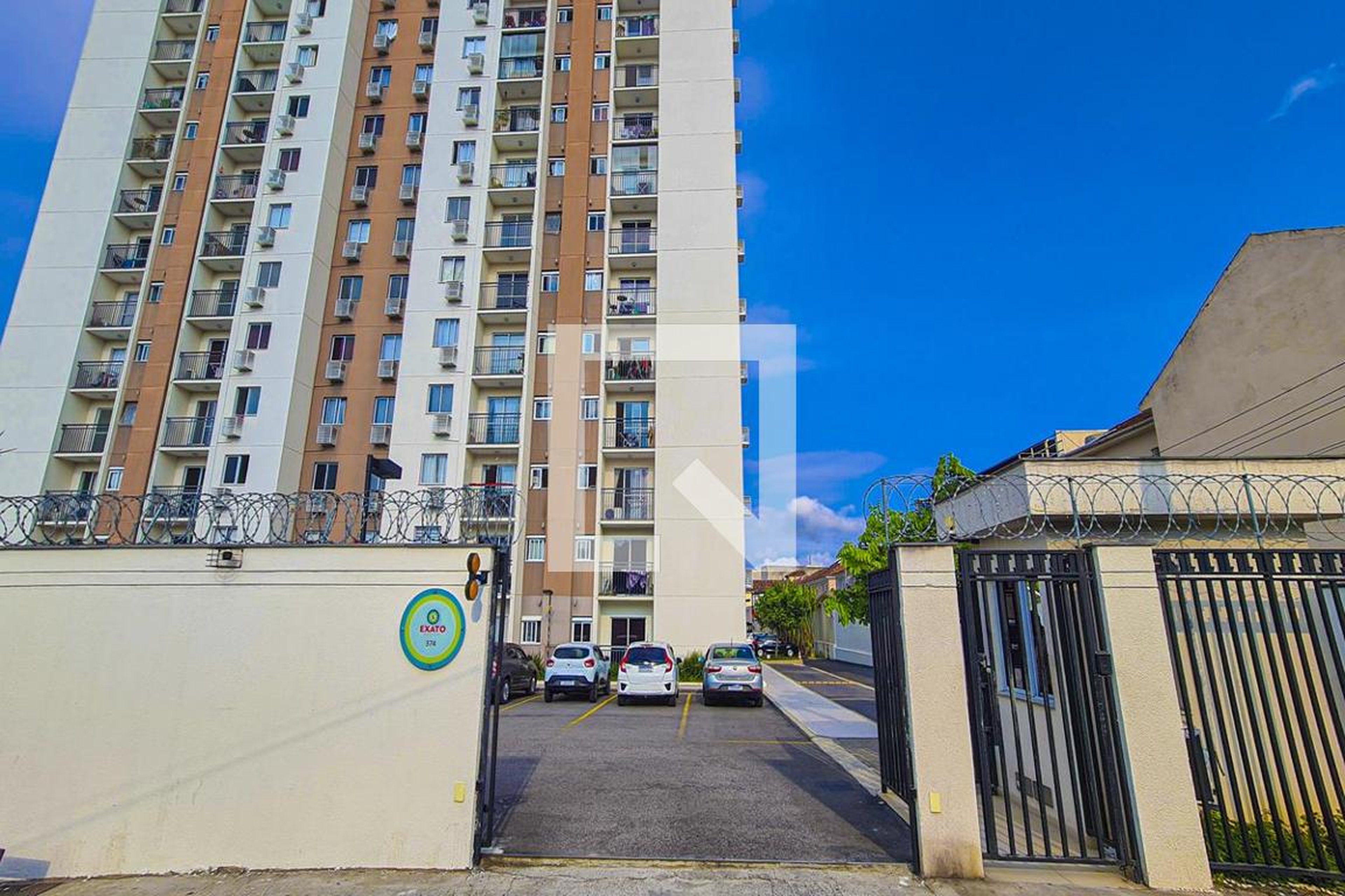 Fachada do Condomínio Condomínio Exato Residencial