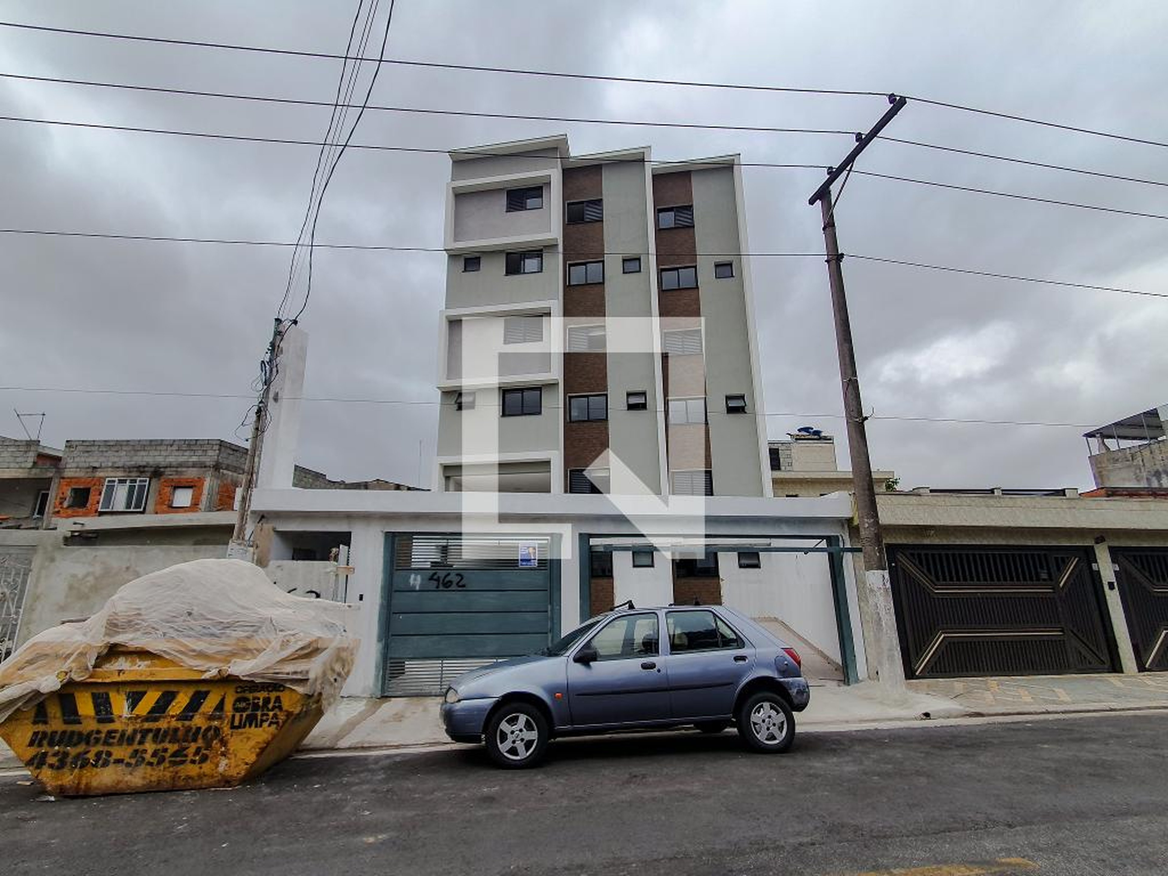 Fachada do Predio Condomínio em Rua Araraquara, 462