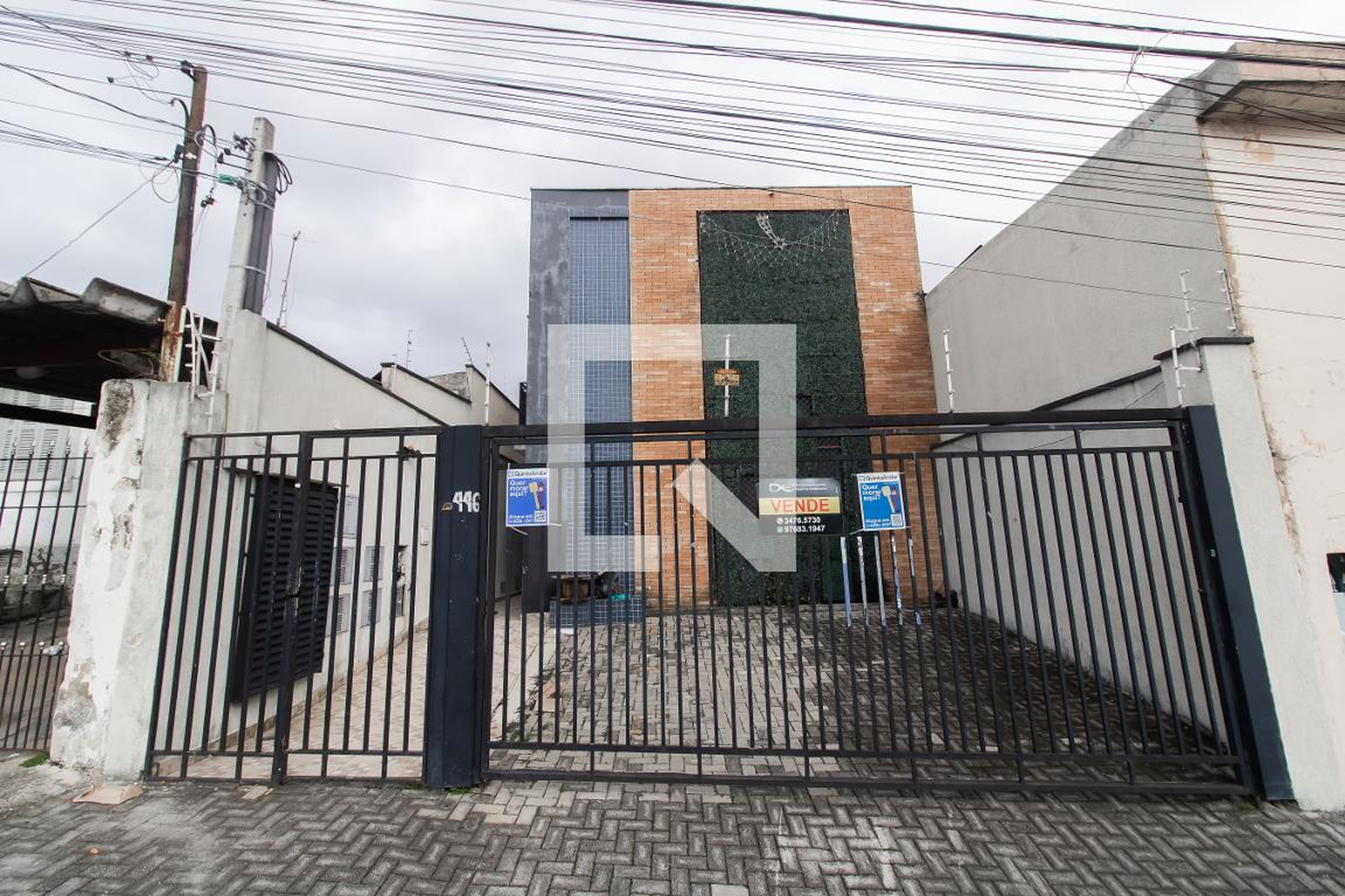 Fachada Condomínio em Rua Doutor Virgílio Machado, 446