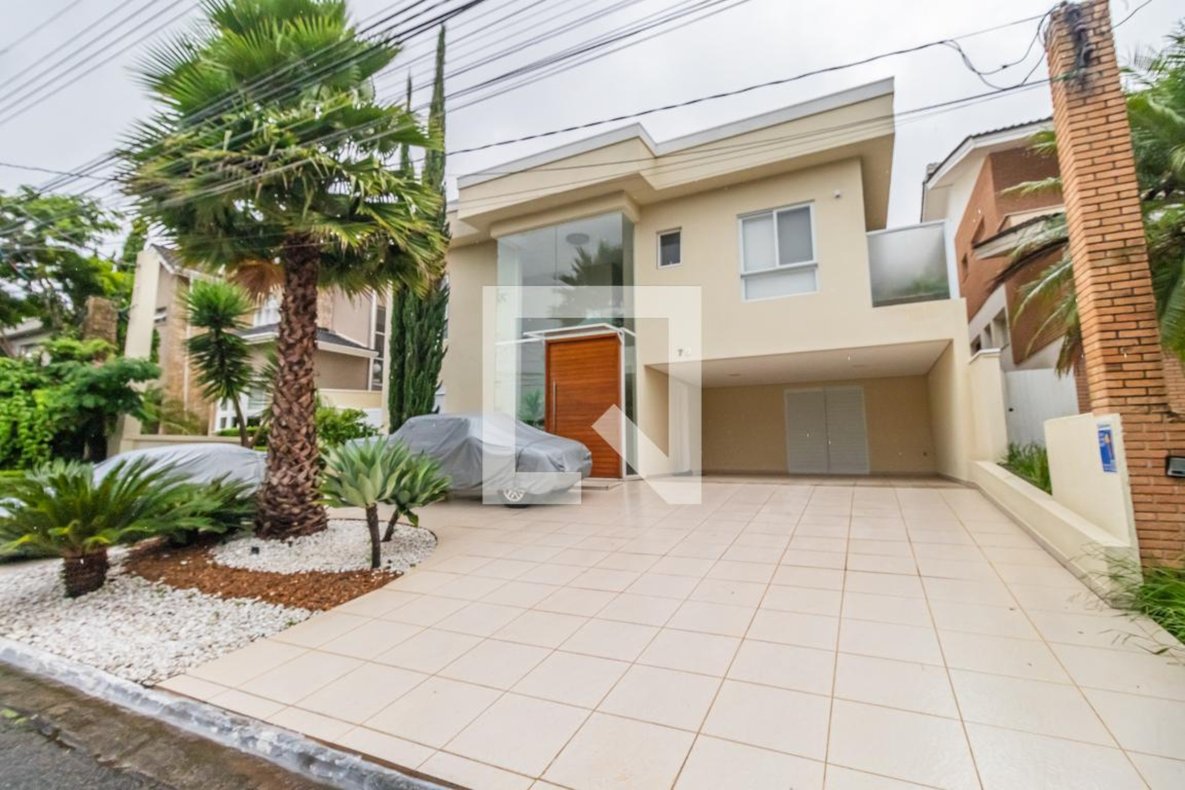 Fachada Condomínio em Alameda Umuarama, 79