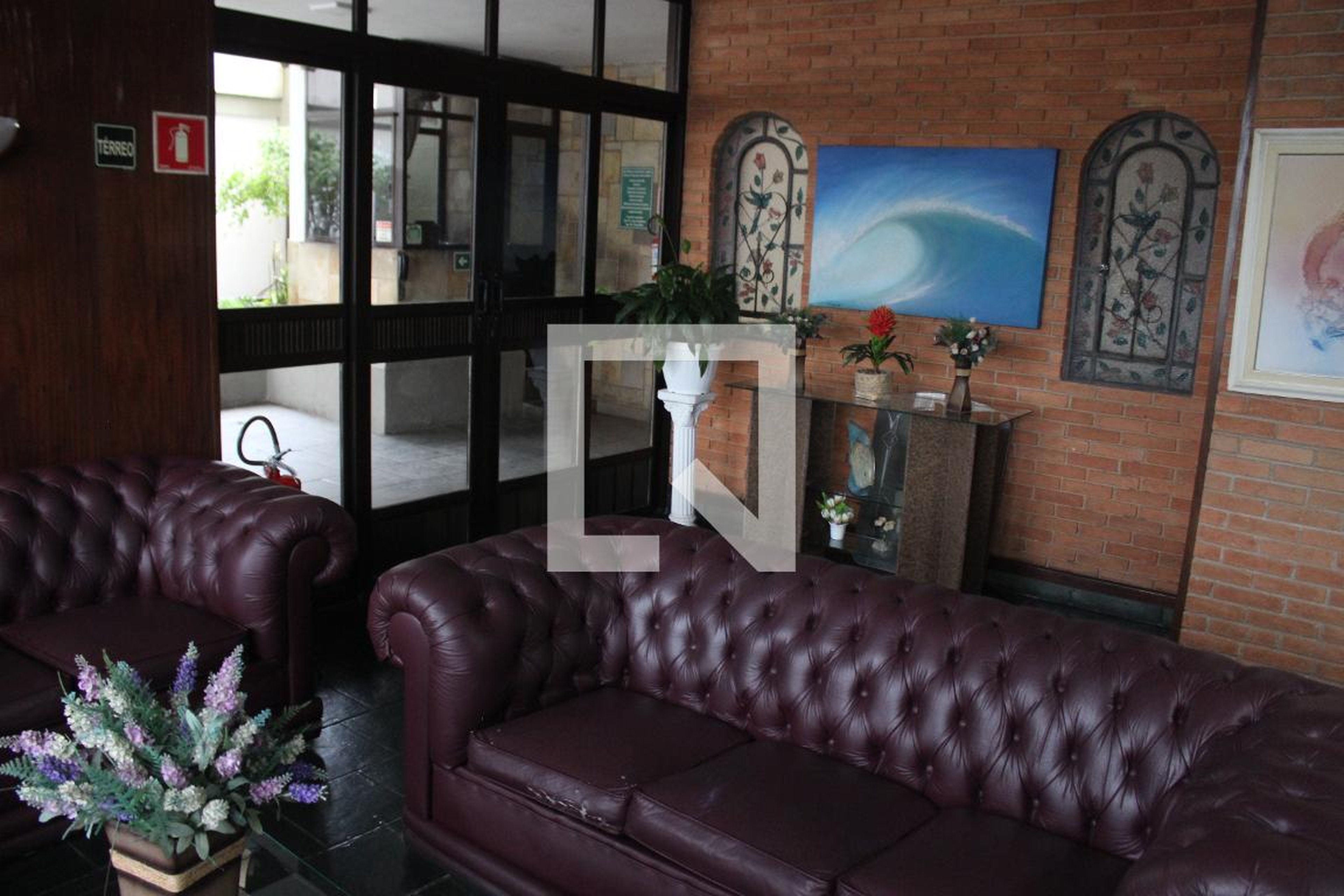 Hall social - Edifício Costa Atlântica