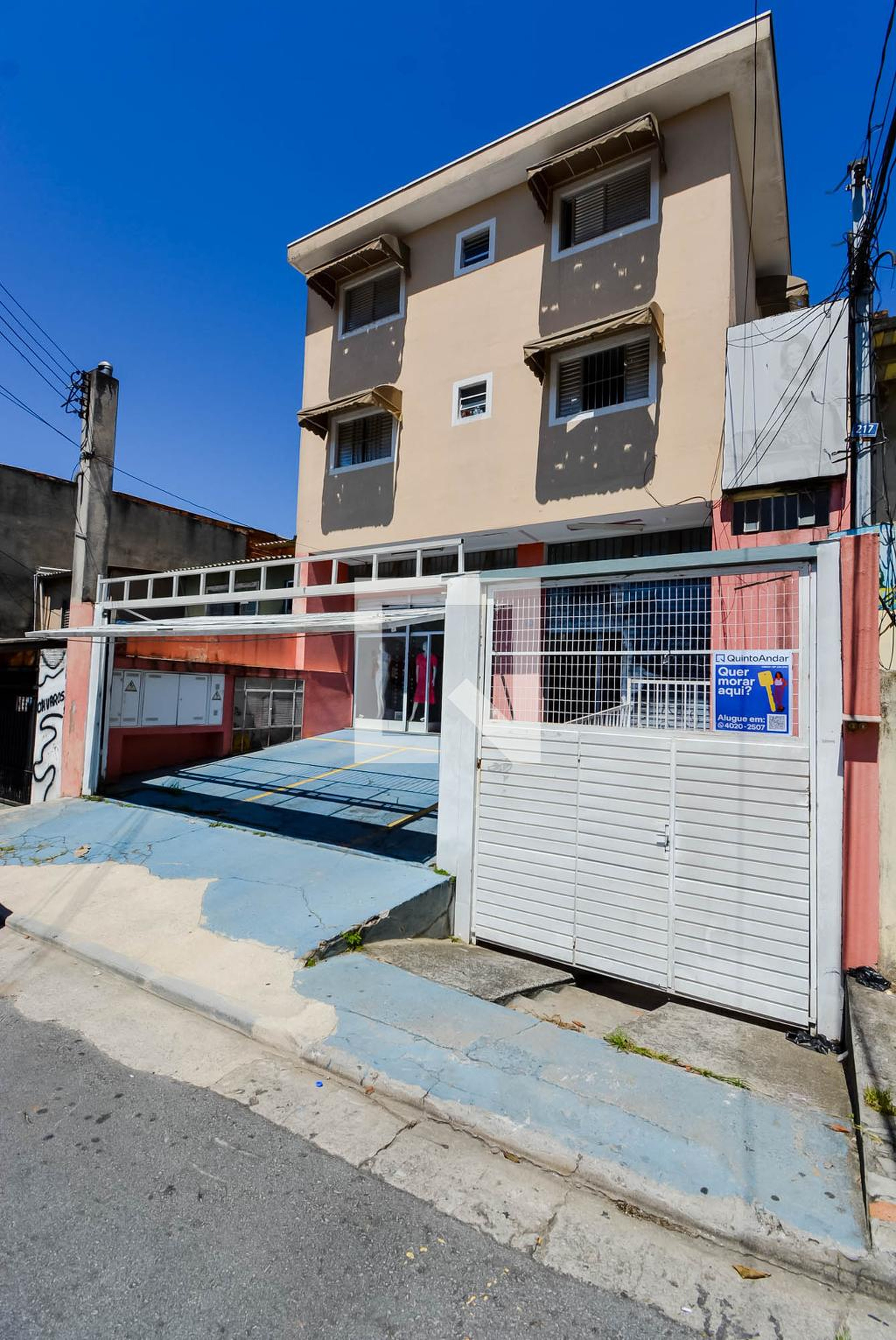 Fachada do Prédio Condomínio em Rua Paulo Castaldelli, 219