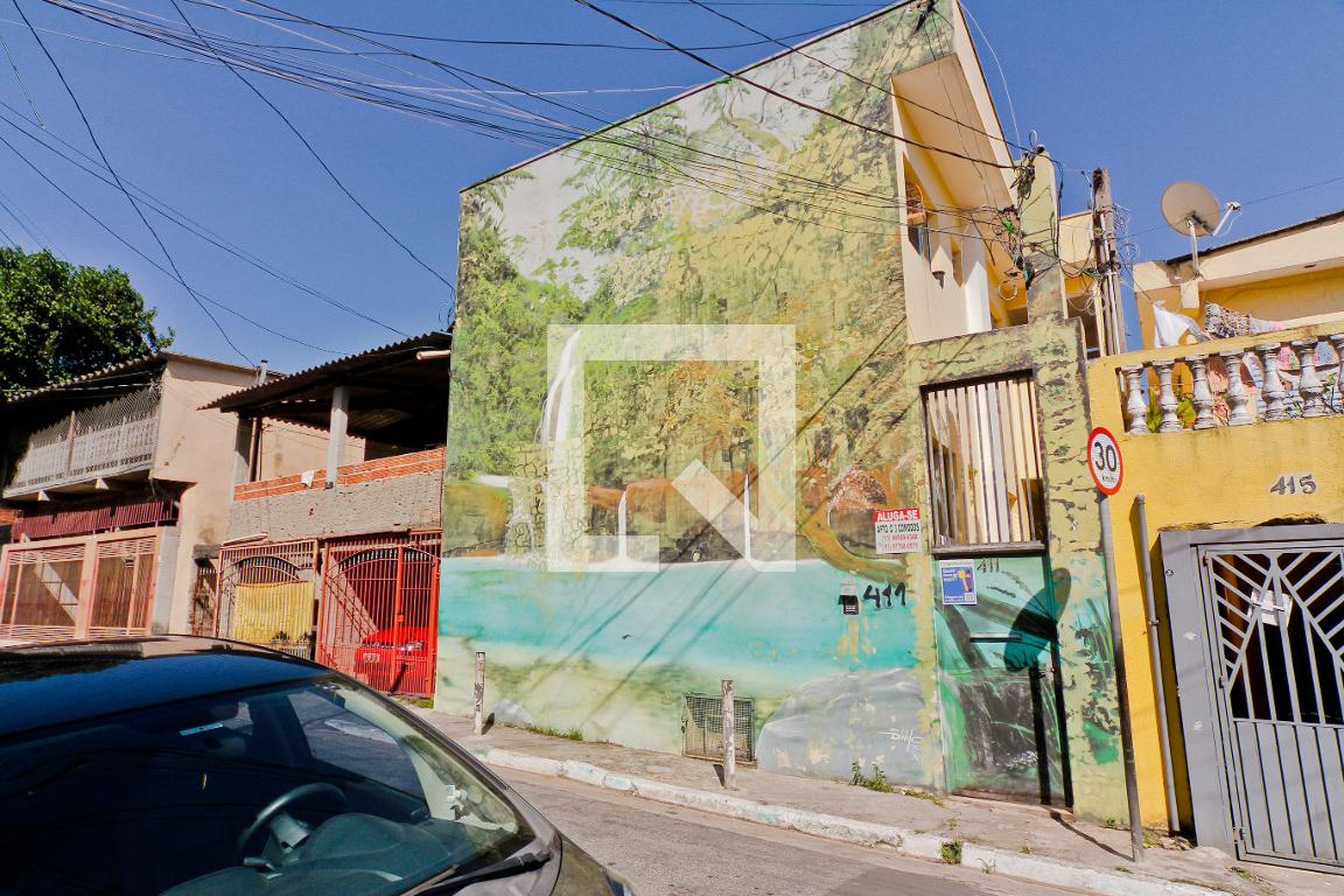 Fachada Condomínio em Rua São Urbano, 411