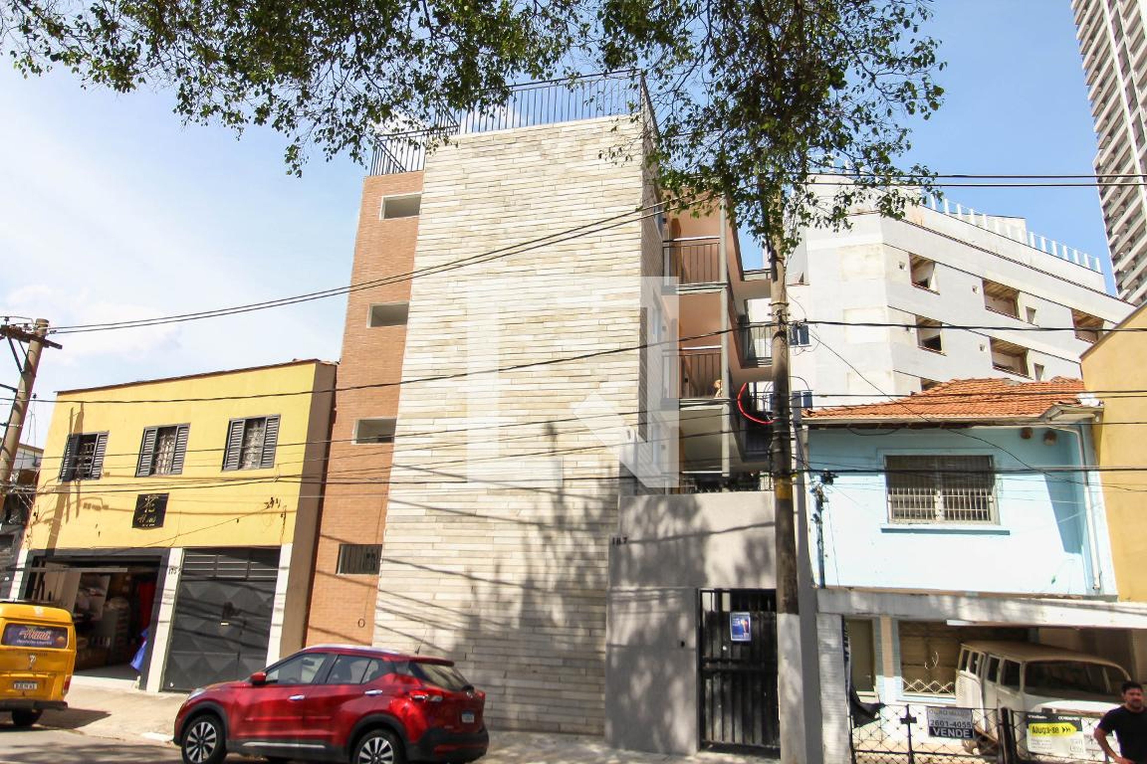 Fachada do Prédio Condomínio brick ituverava