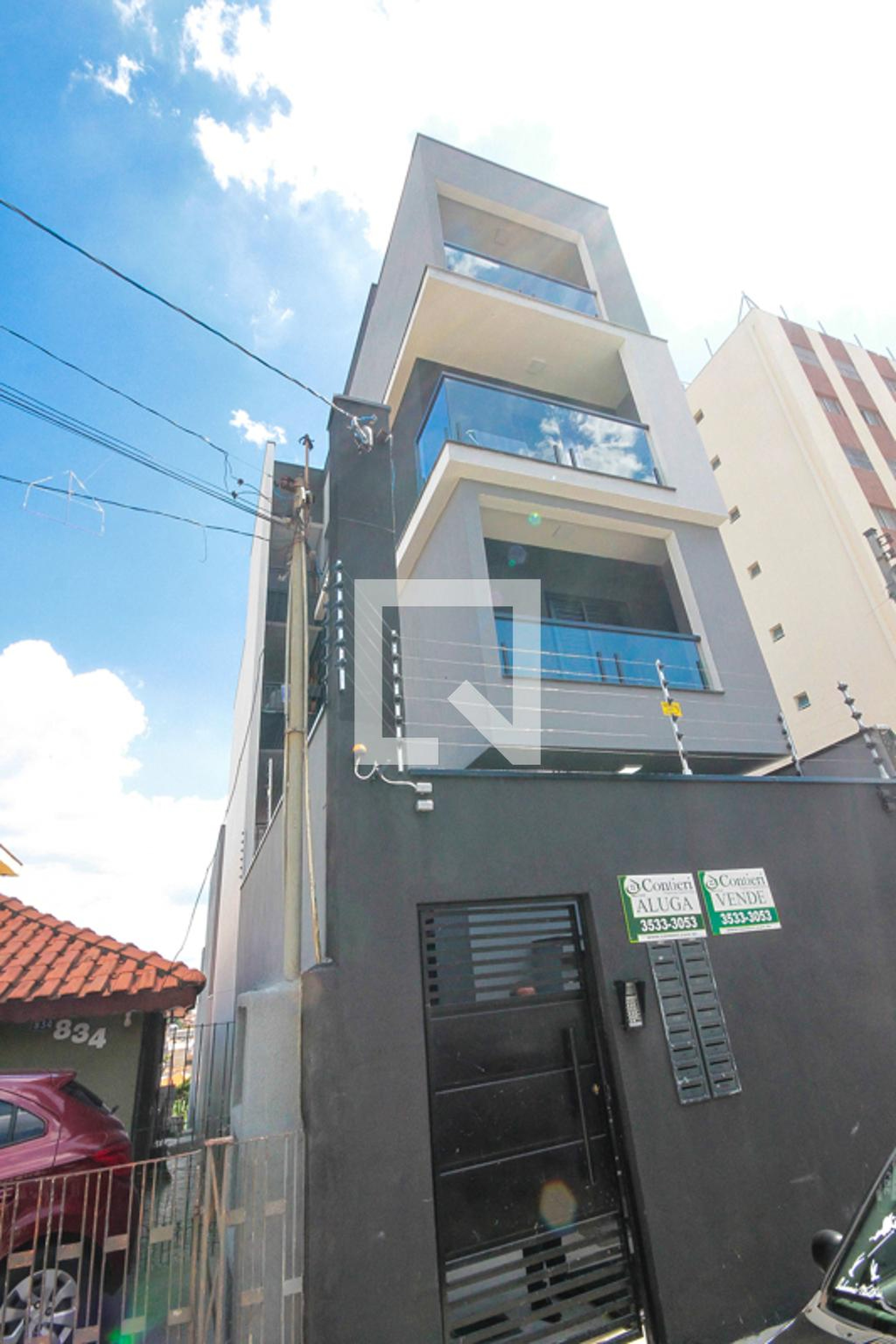 Fachada Condomínio em Rua Carlito, 830