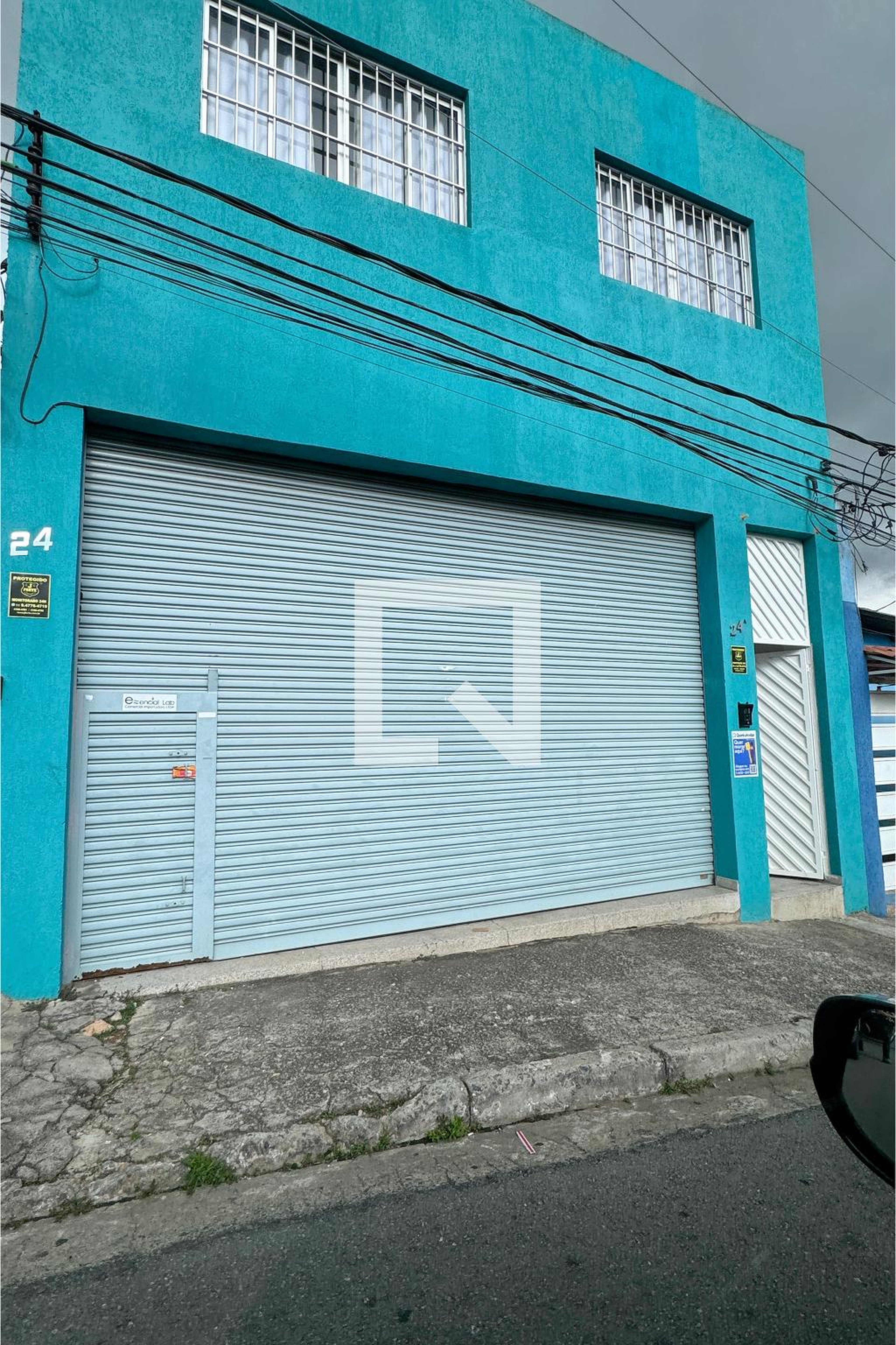 Fachada Condomínio em Rua Tupi, 24