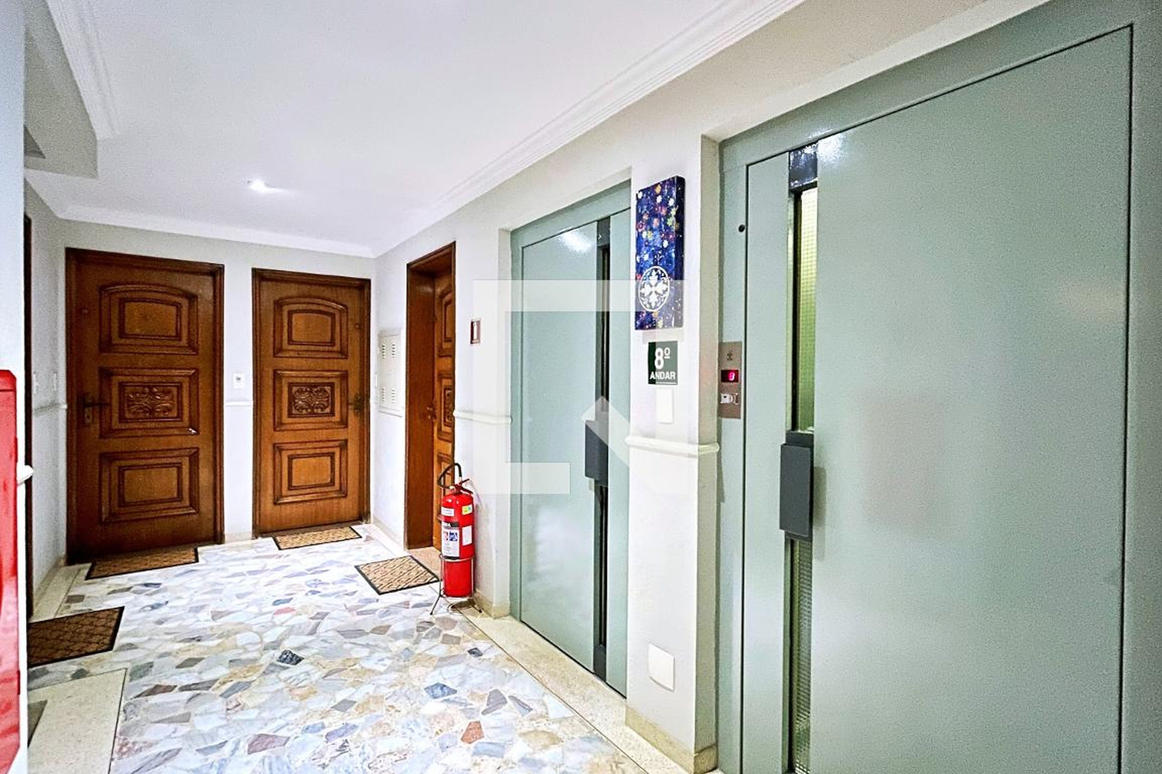 Hall de entrada - Edifício Angra dos Reis