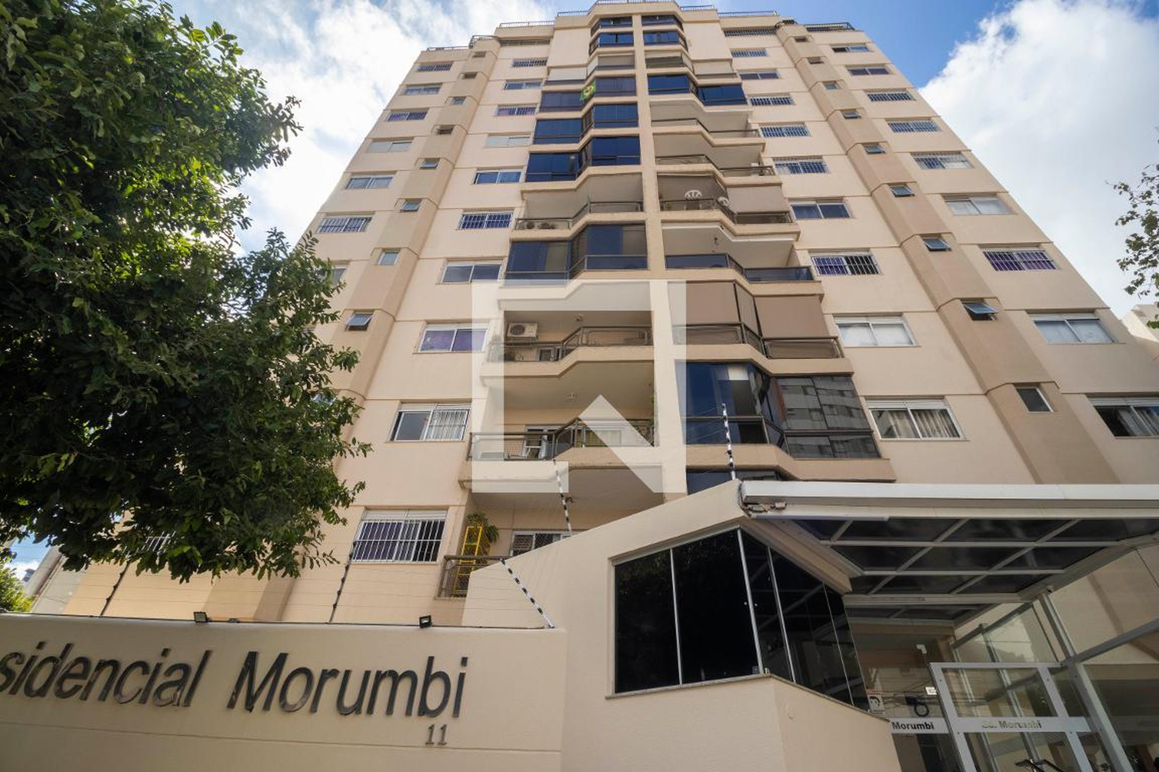 Fachada Condomínio em Rua Dom Orione, 11