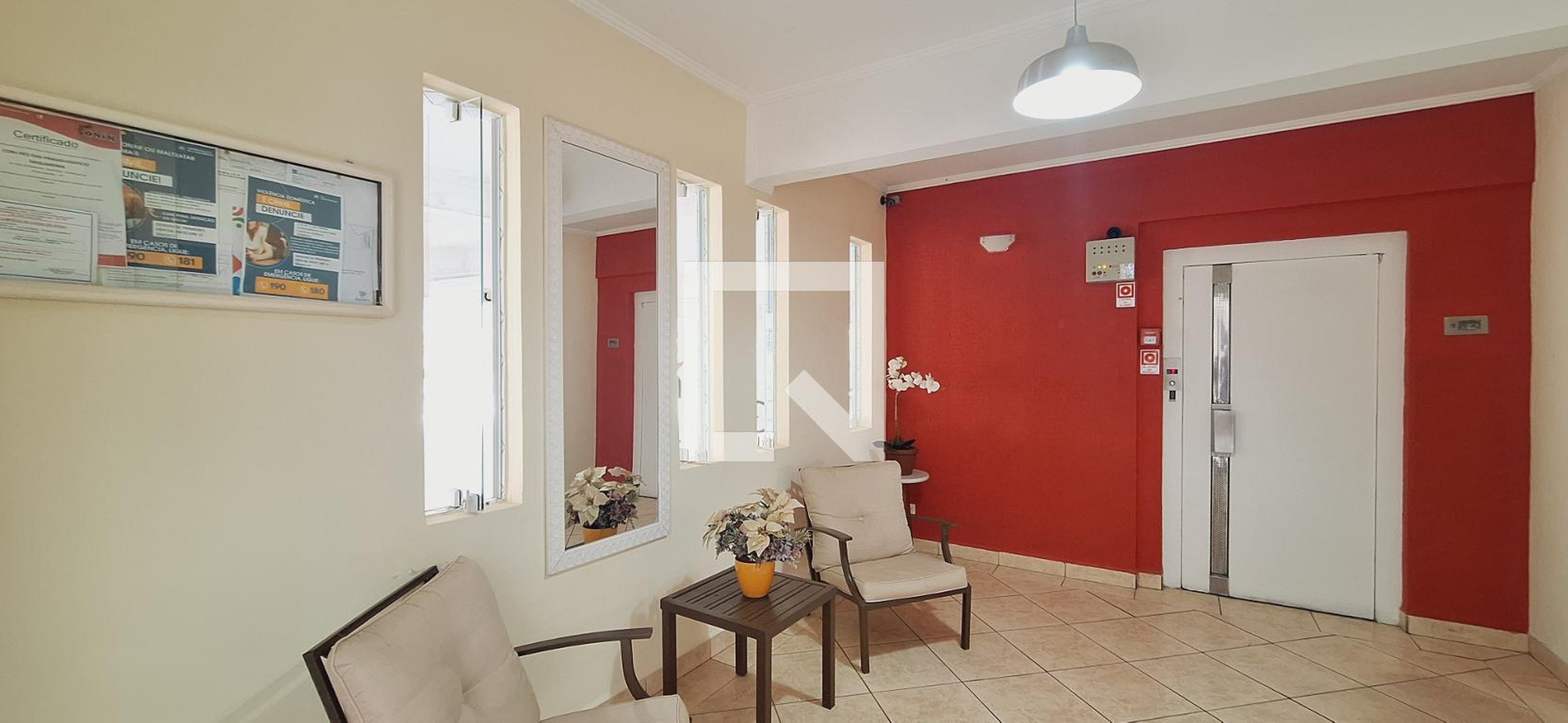 Hall de entrada Condomínio Conjunto Residencial das Praias+Edifício Saquarema