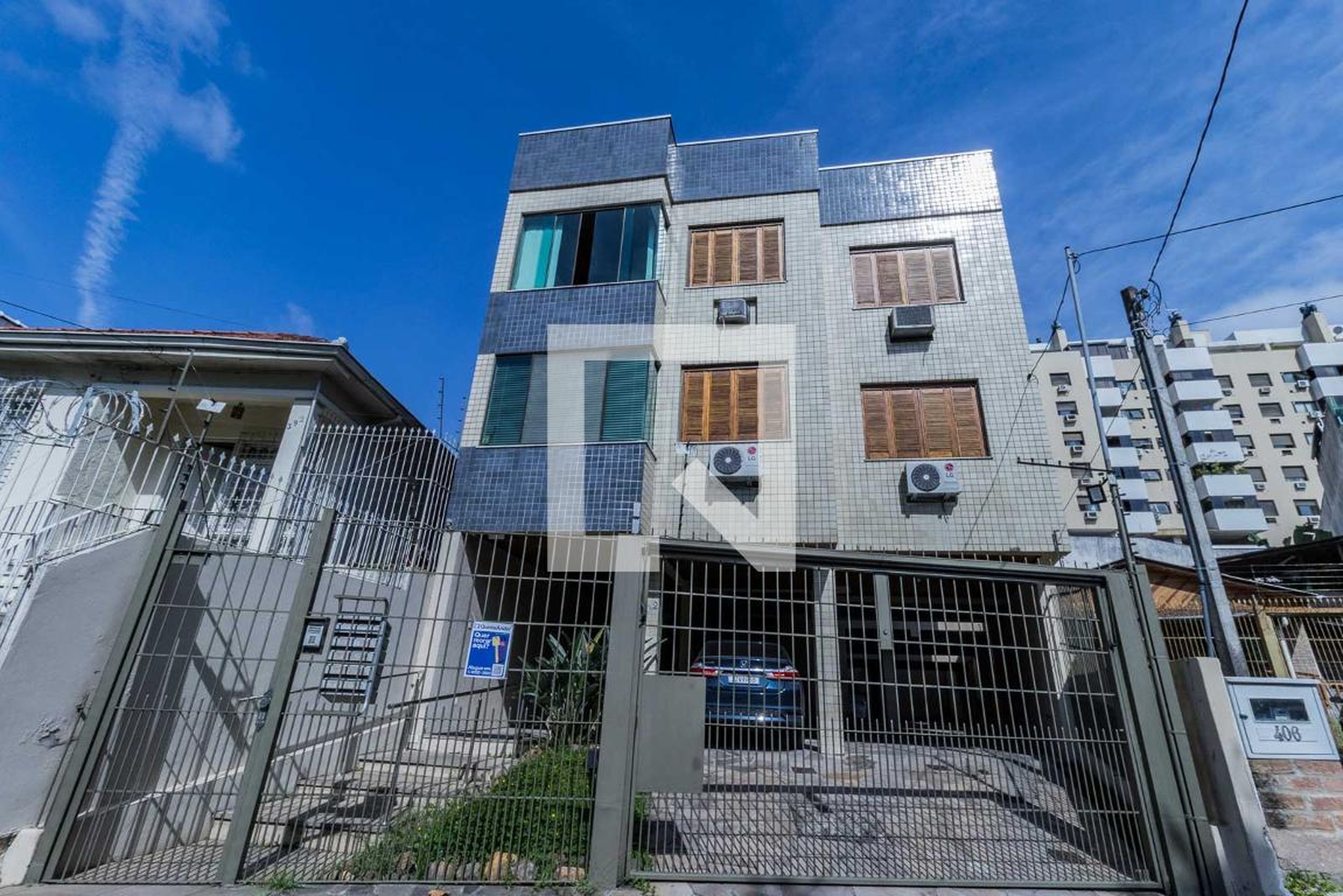 Fachada Condomínio em Rua Aliança, 402