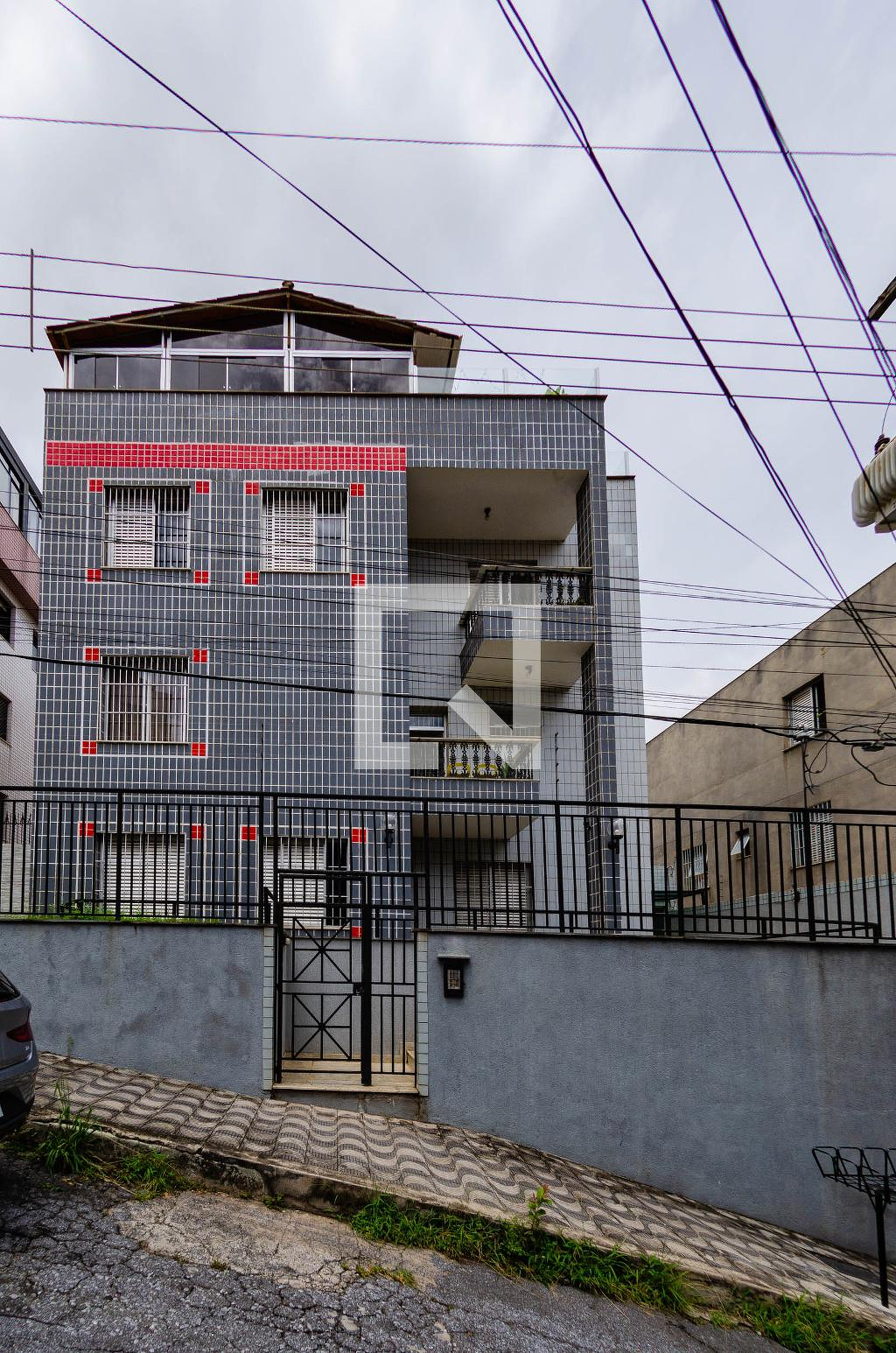 Fachada Condomínio em Rua Dona Ana, 71