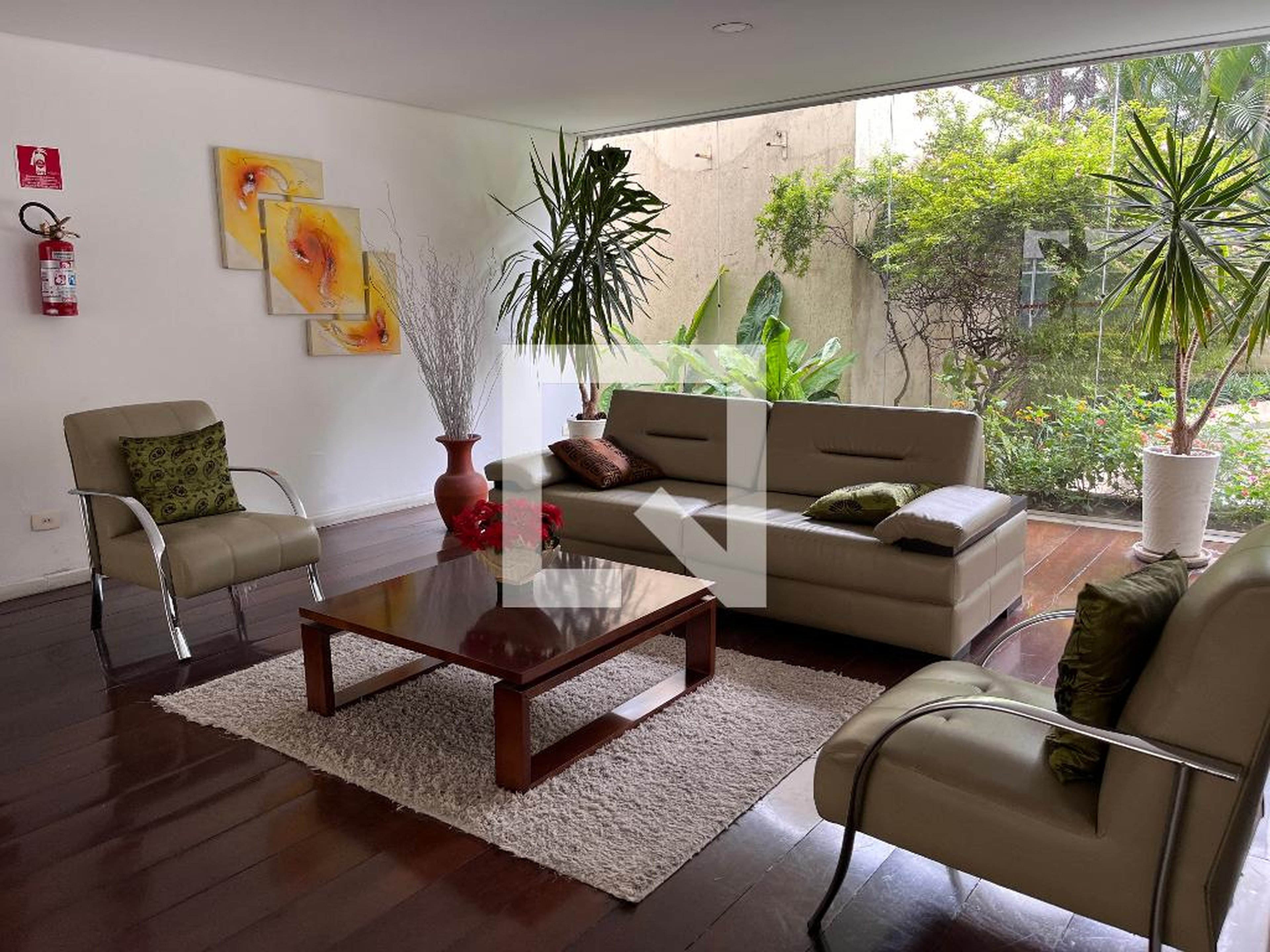 Hall social - Edifício Orquídea e Papoula