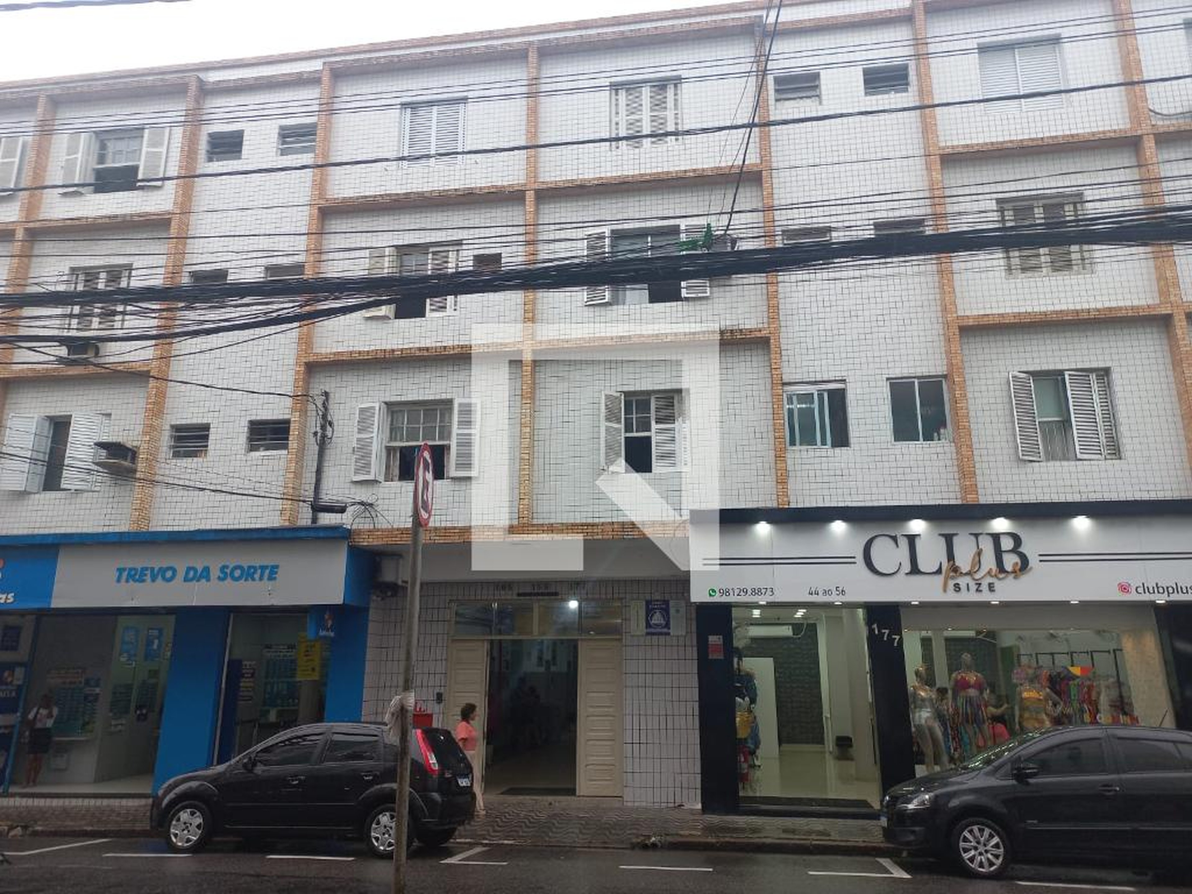 Fachada do Prédio Condomínio Quintino Bocaiuva