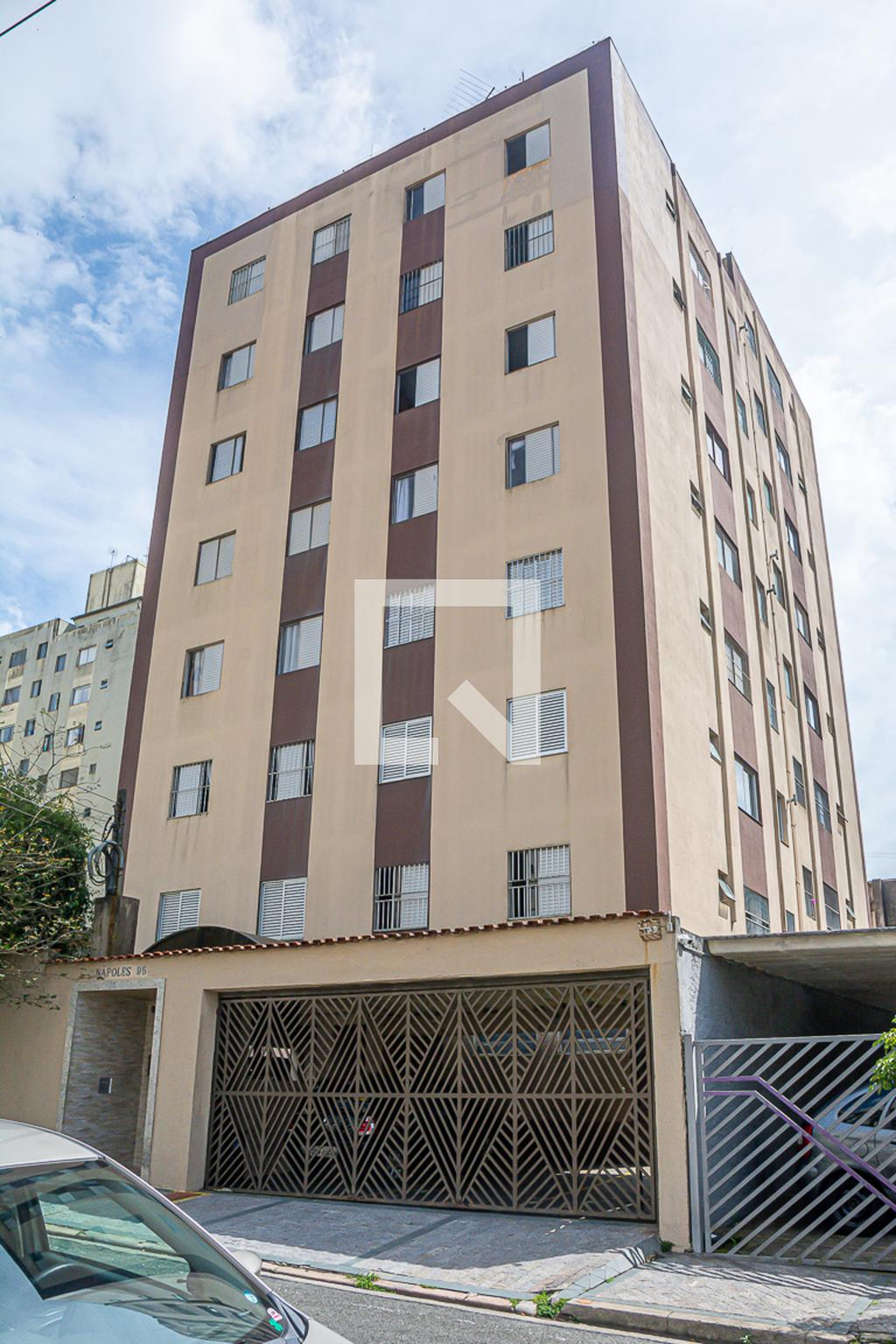 Fachada do Prédio Condomínio em Rua Padre Tarcísio Zanoti, 95