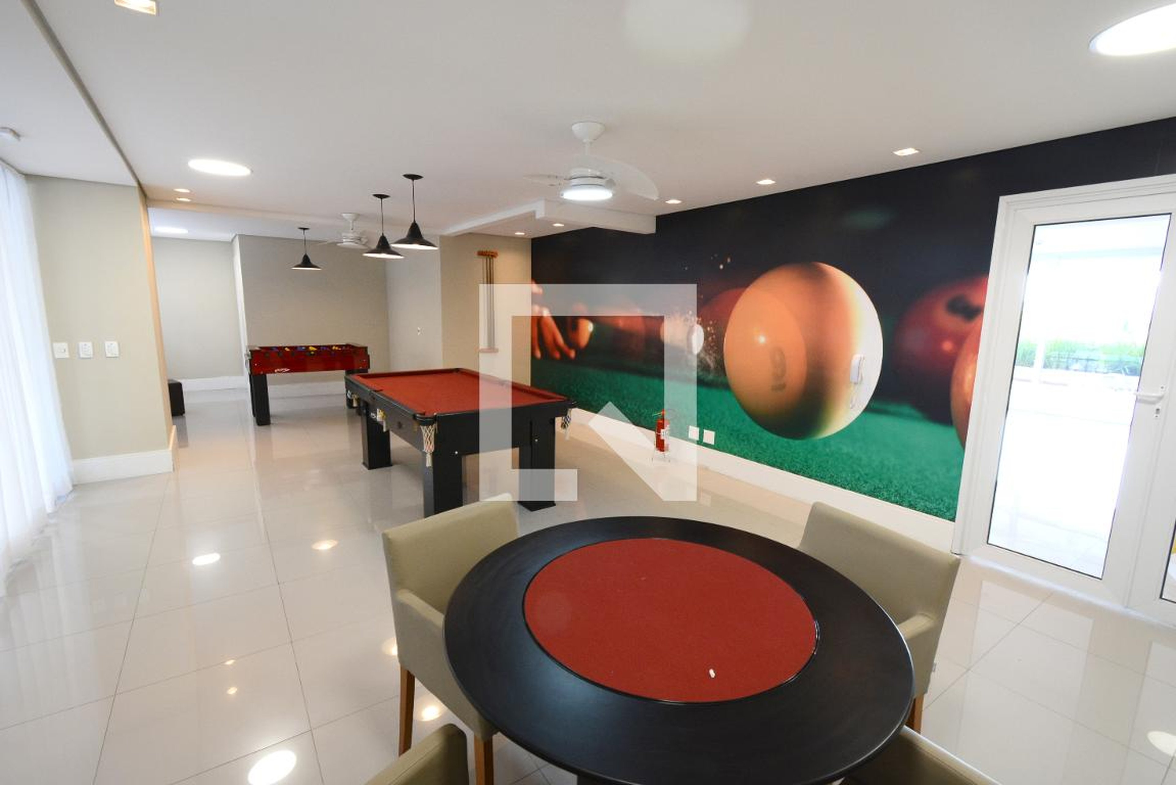 Sala de Jogos - Residencial Villa Real Sabará