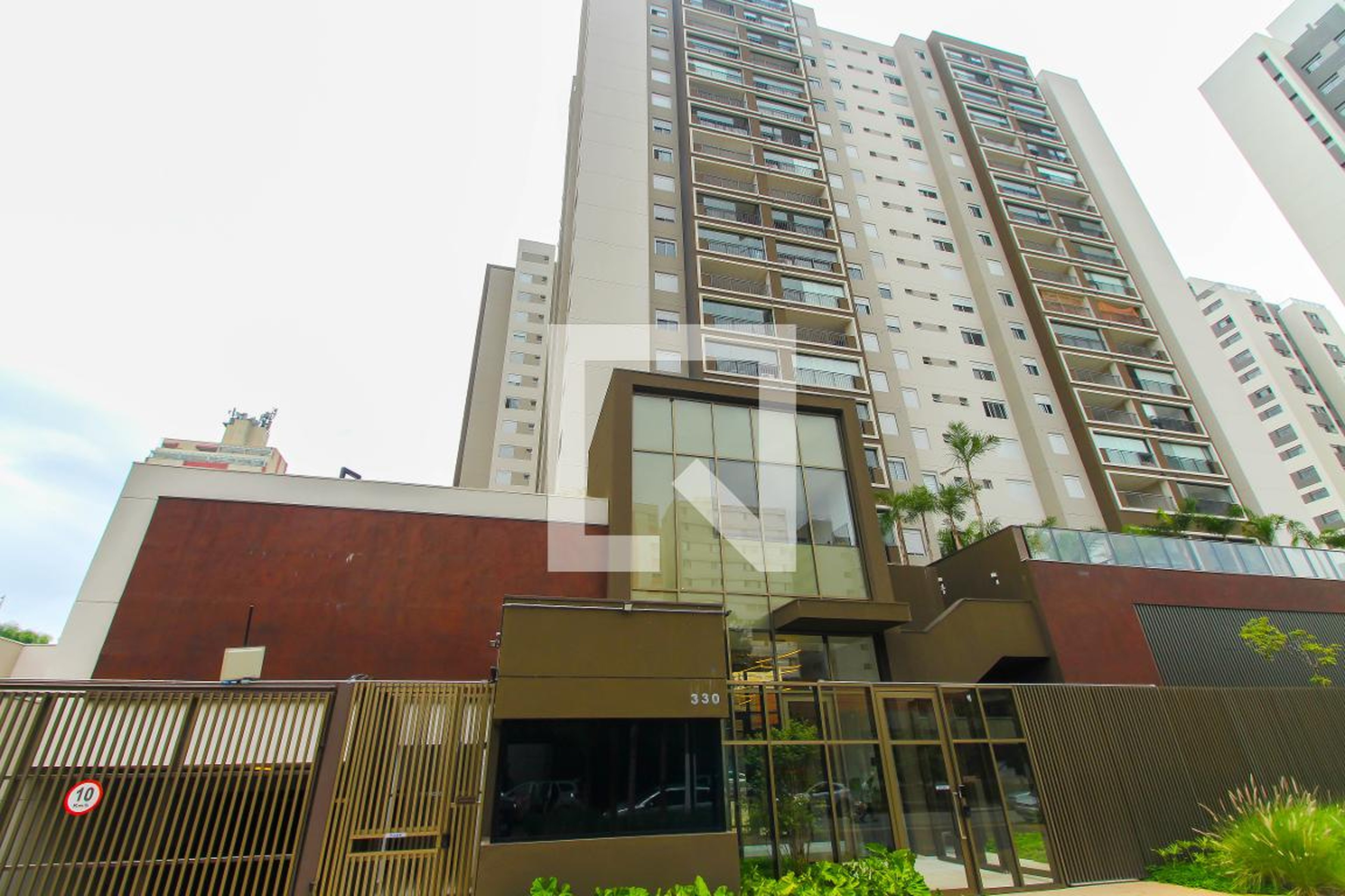 Fachada do Prédio Condomínio Living Wish Tatuapé