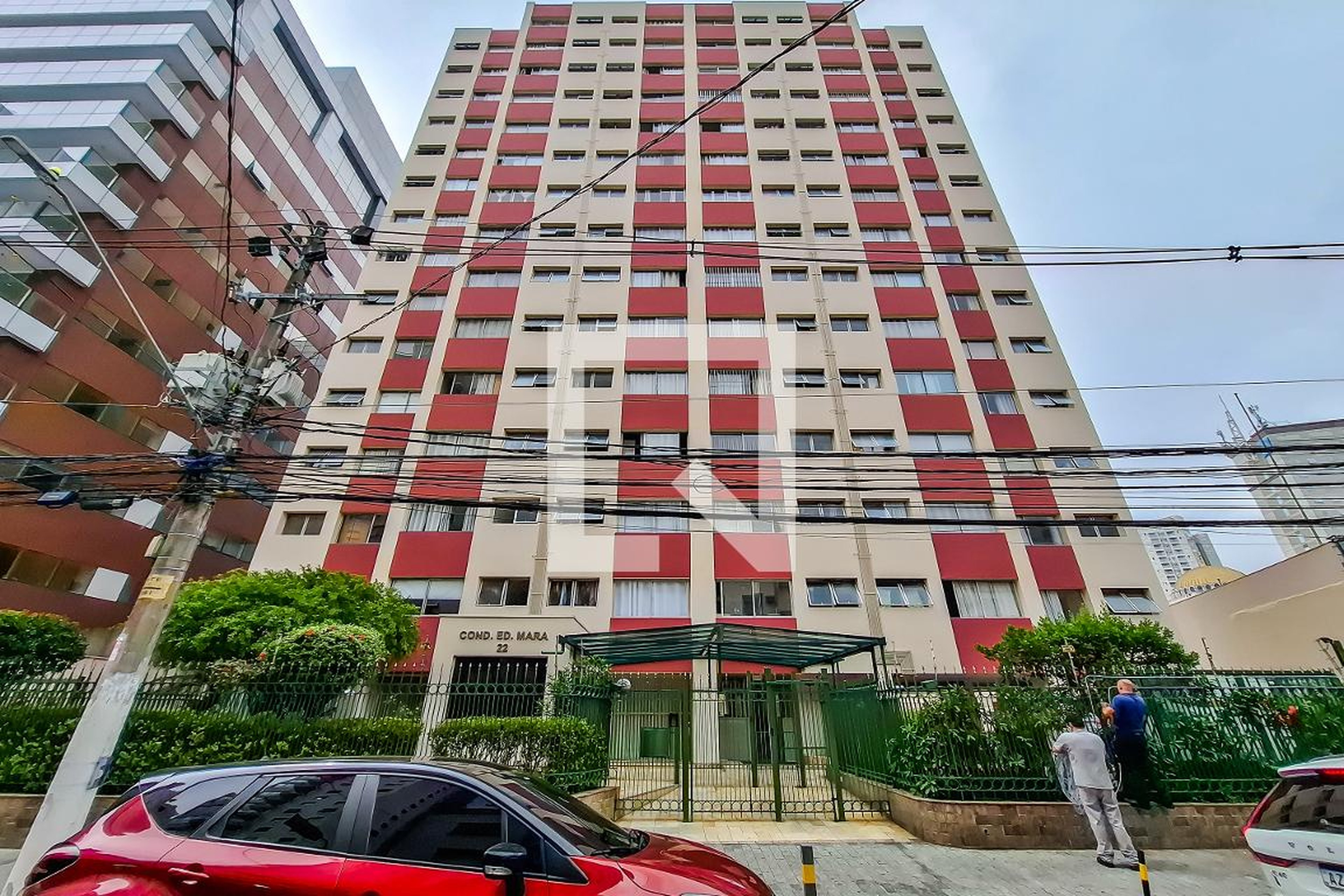 Fachada do Prédio Edifício Mara Manrubia Trama