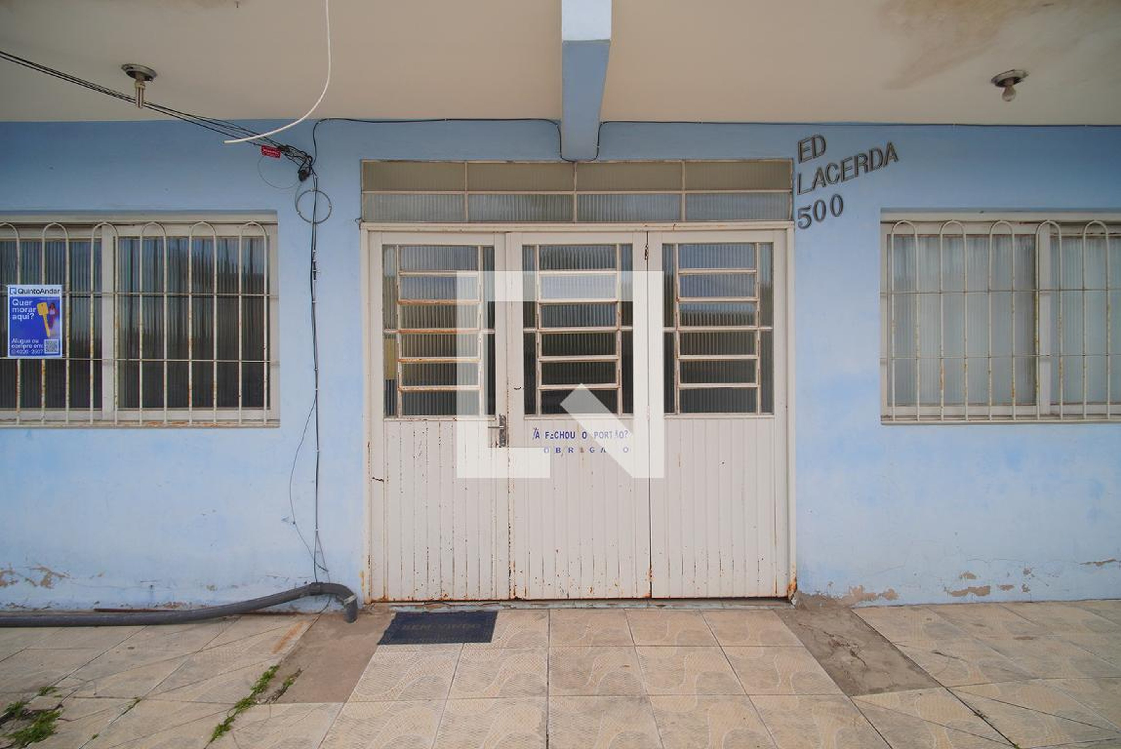 Fachada Condomínio em Rua Gáspar Silveira Martins, 500