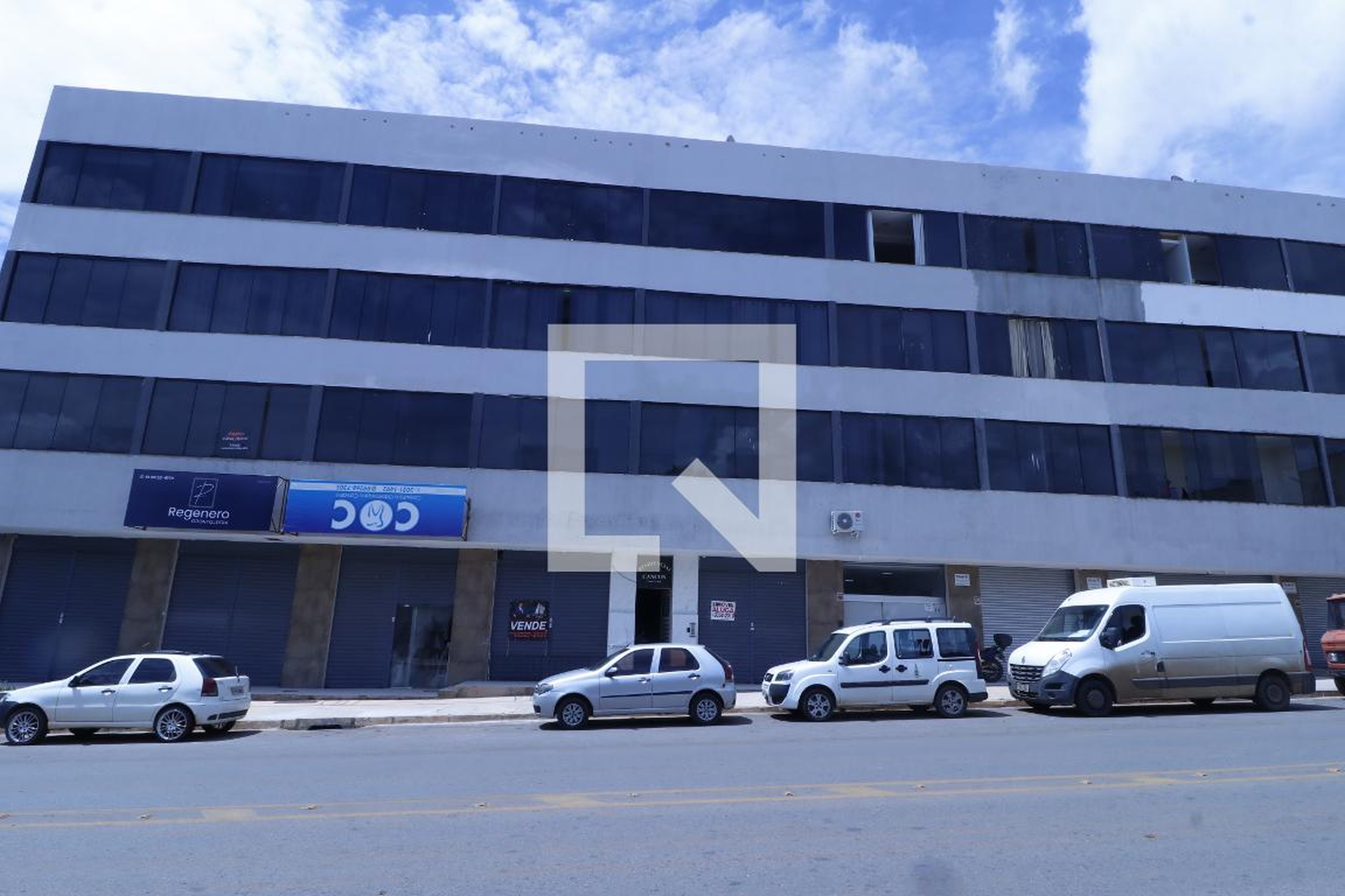 Fachada do Prédio Condomínio em QS 27 Conjunto 4, 2