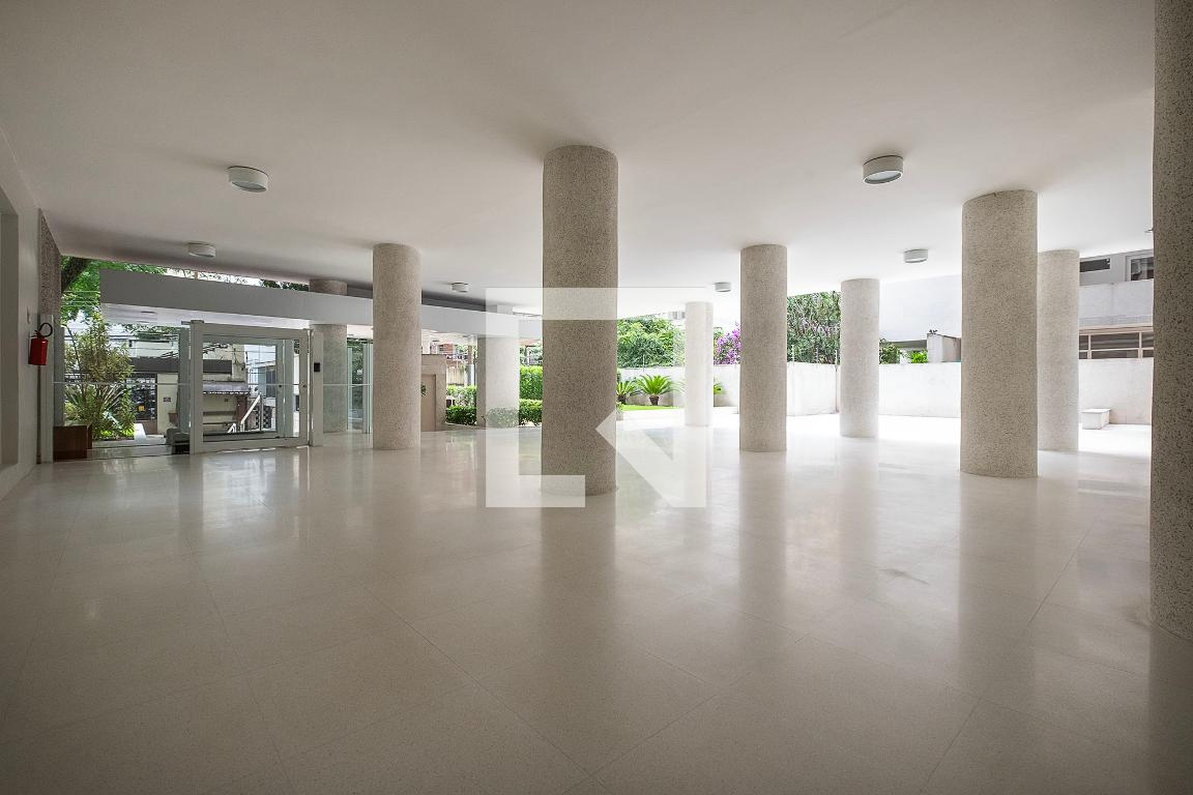 Hall de entrada - Casa Branca