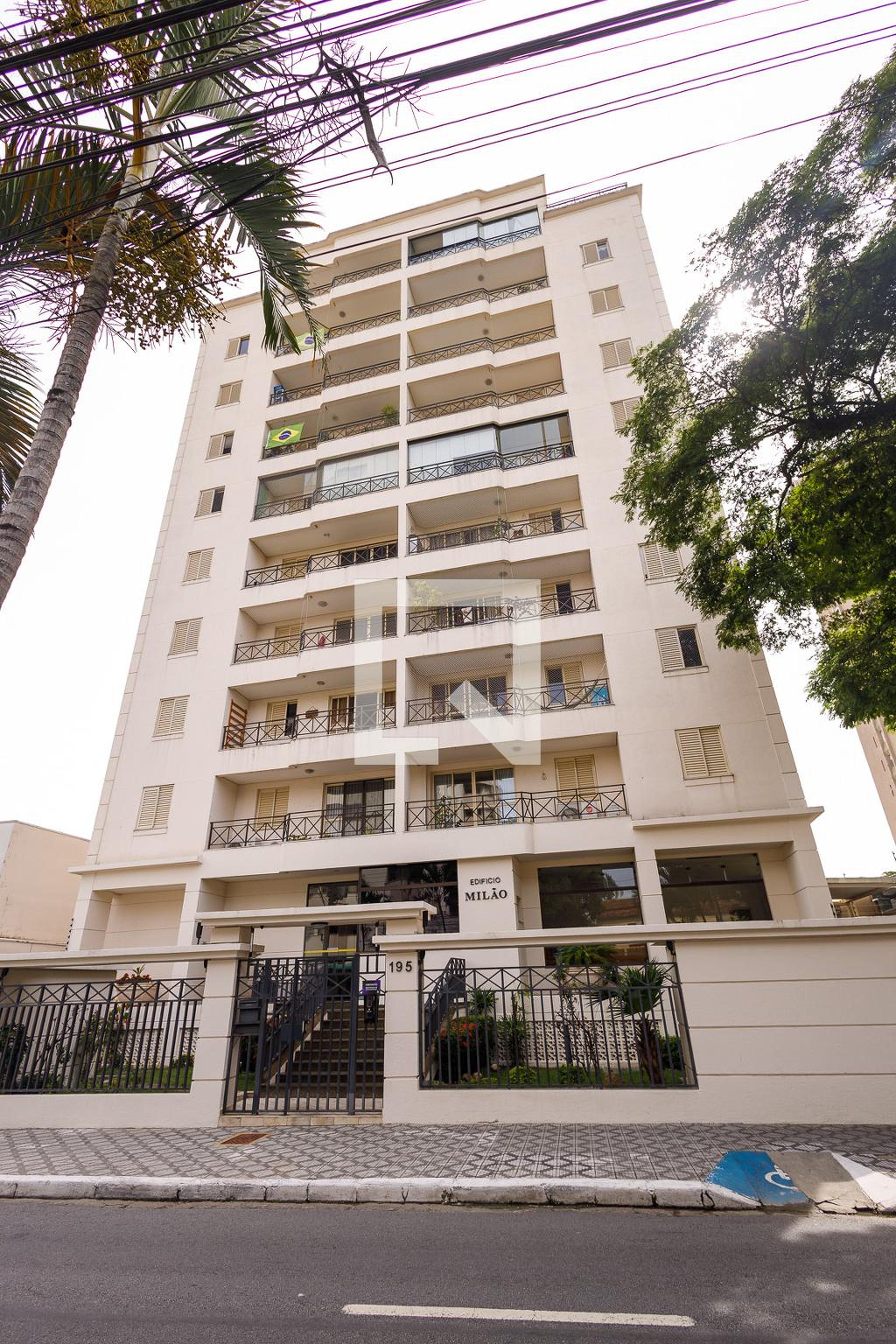 Fachada do Prédio Edifício Milão