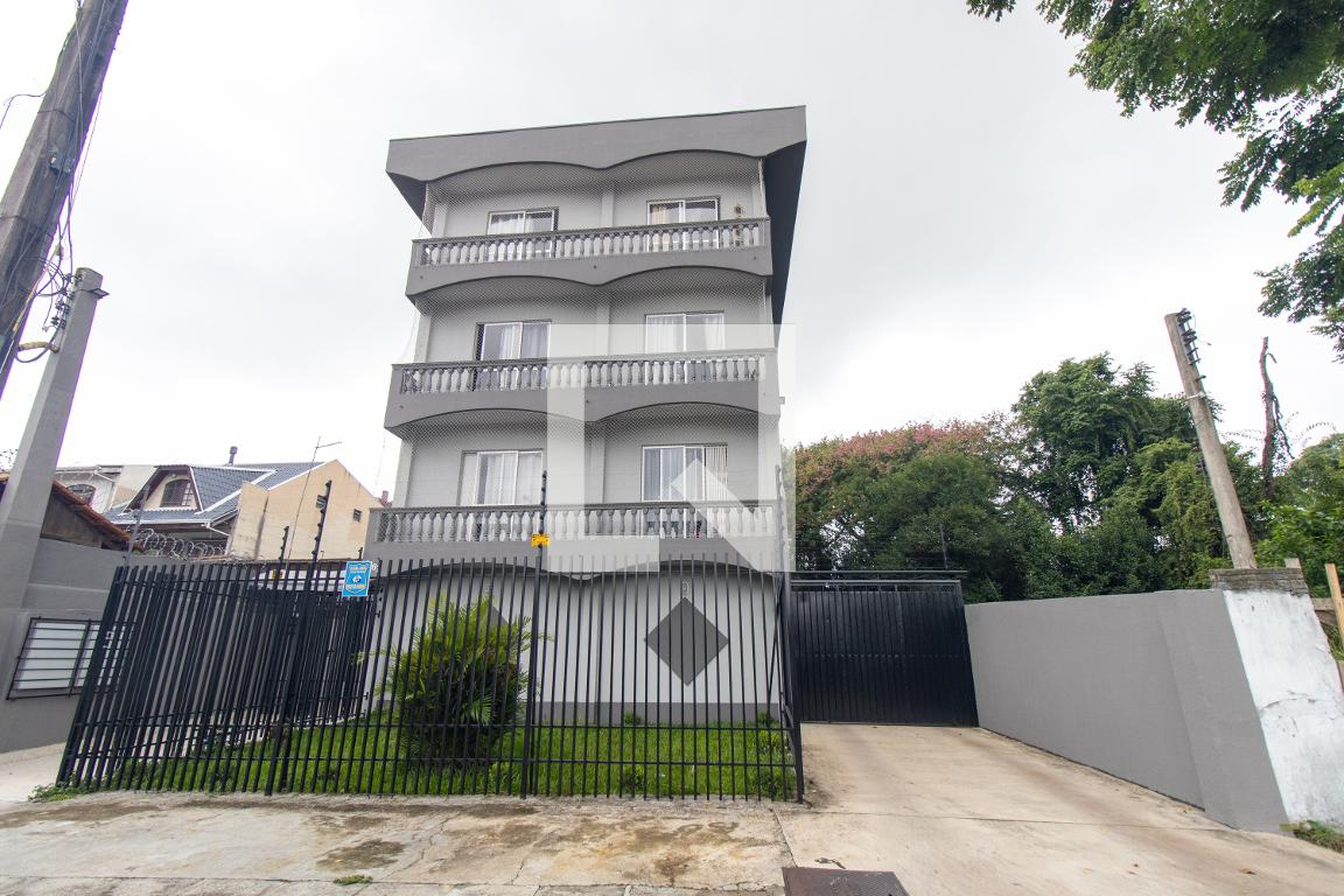 Fachada do Condominio Condomínio em Rua Dom Pedro I, 1163