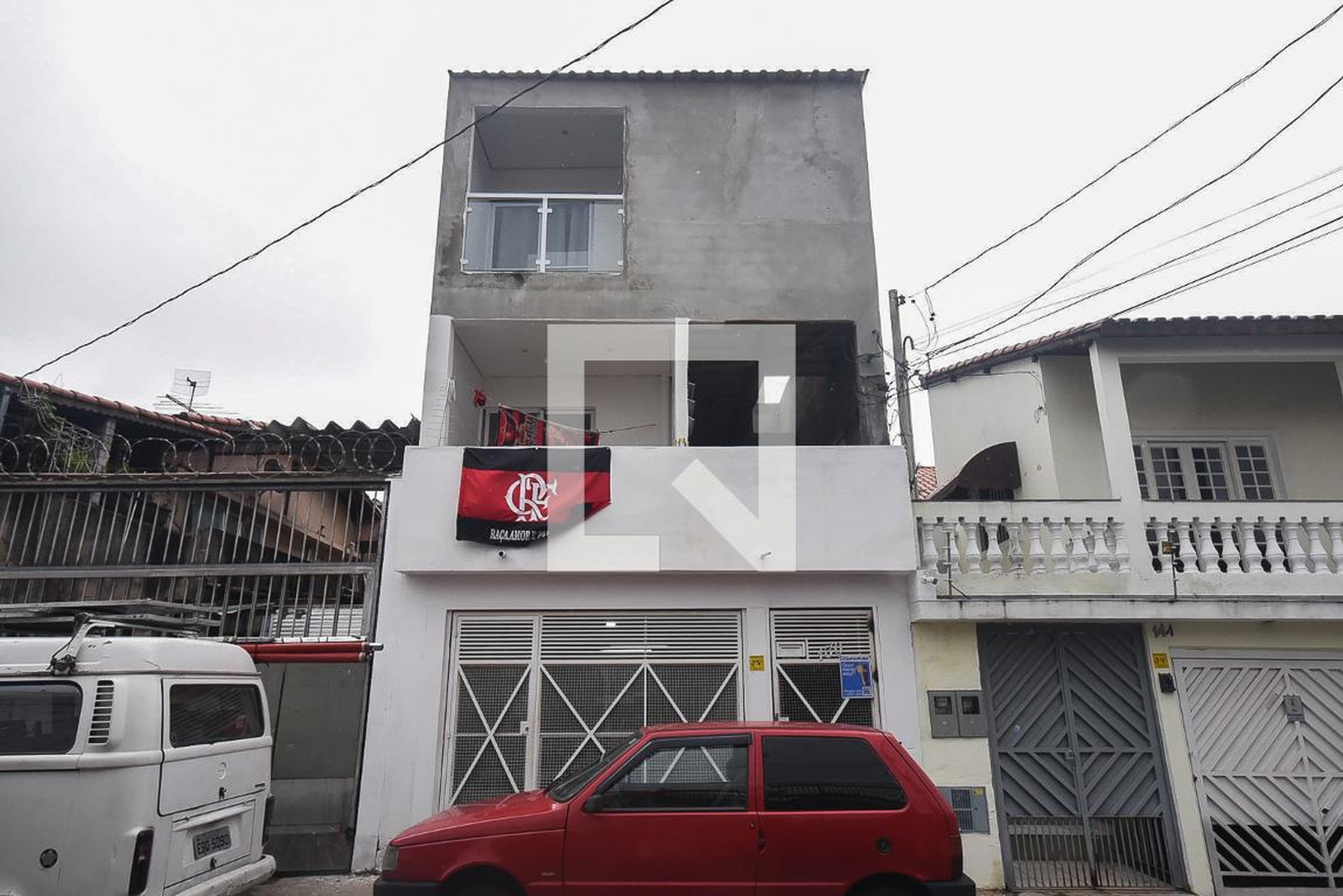 Fachada Condomínio em Rua Heitor Gouvea, 130