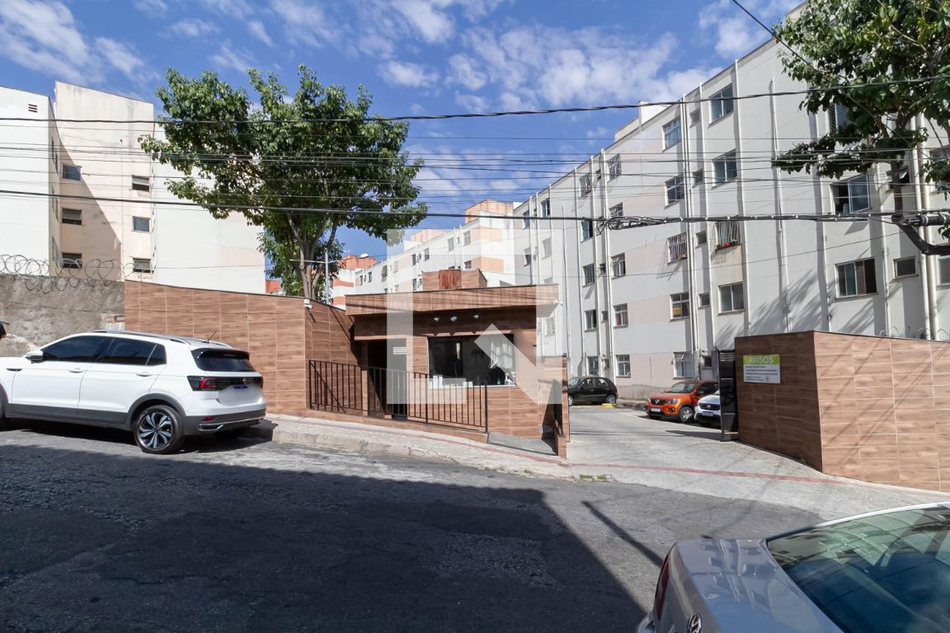 Fachada do condomínio Residencial Província do Vicenza