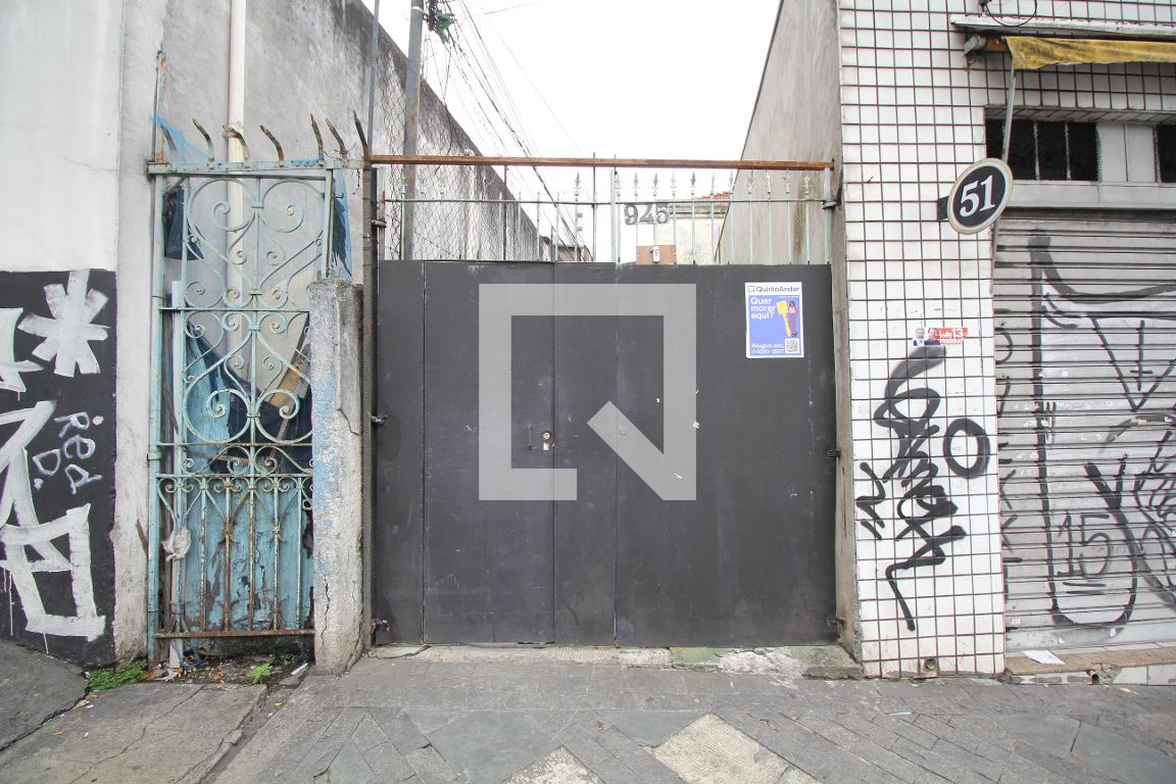 Fachada Condomínio em Rua Glória, 945