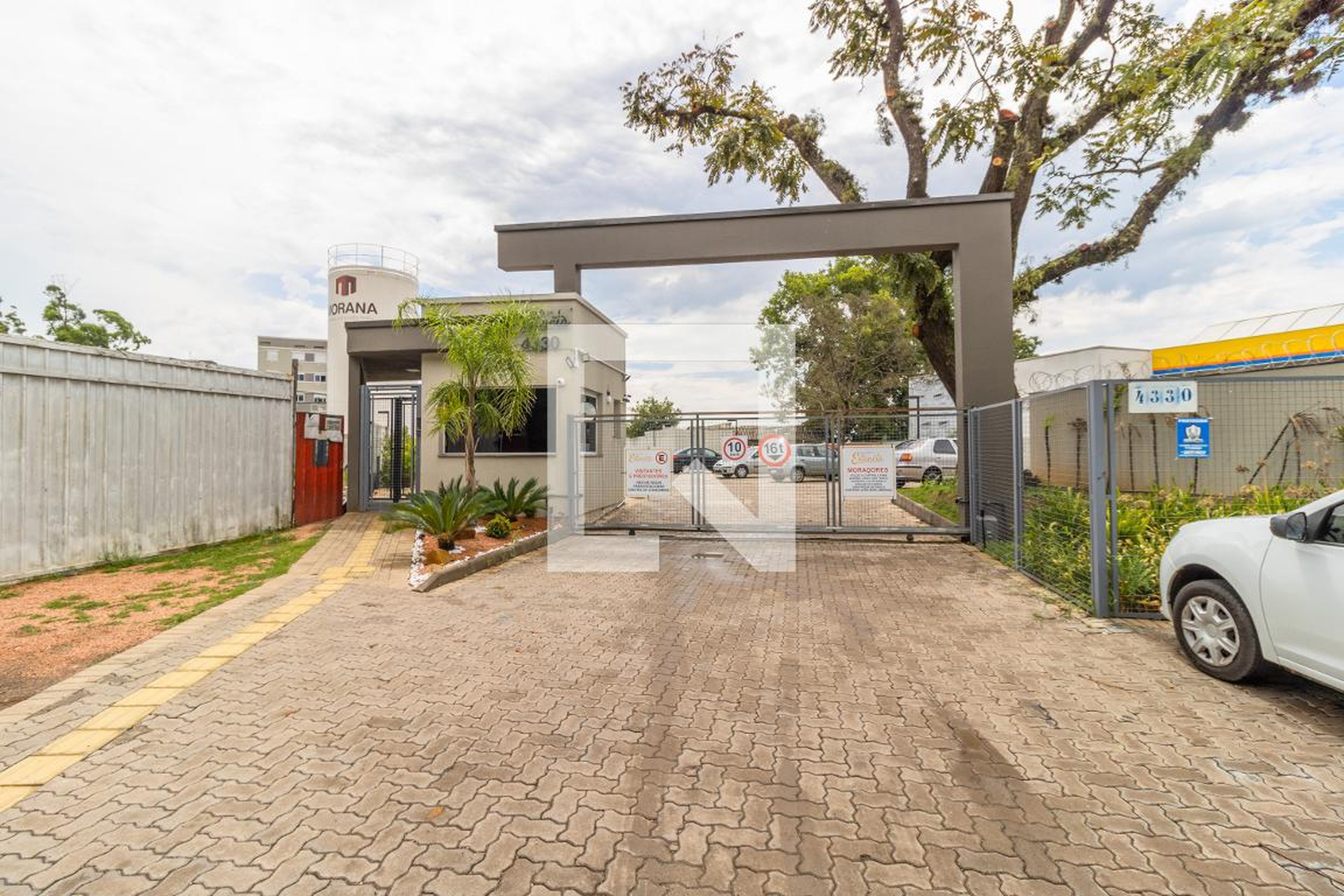 Fachada do condomínio Condomínio Solar da Estância