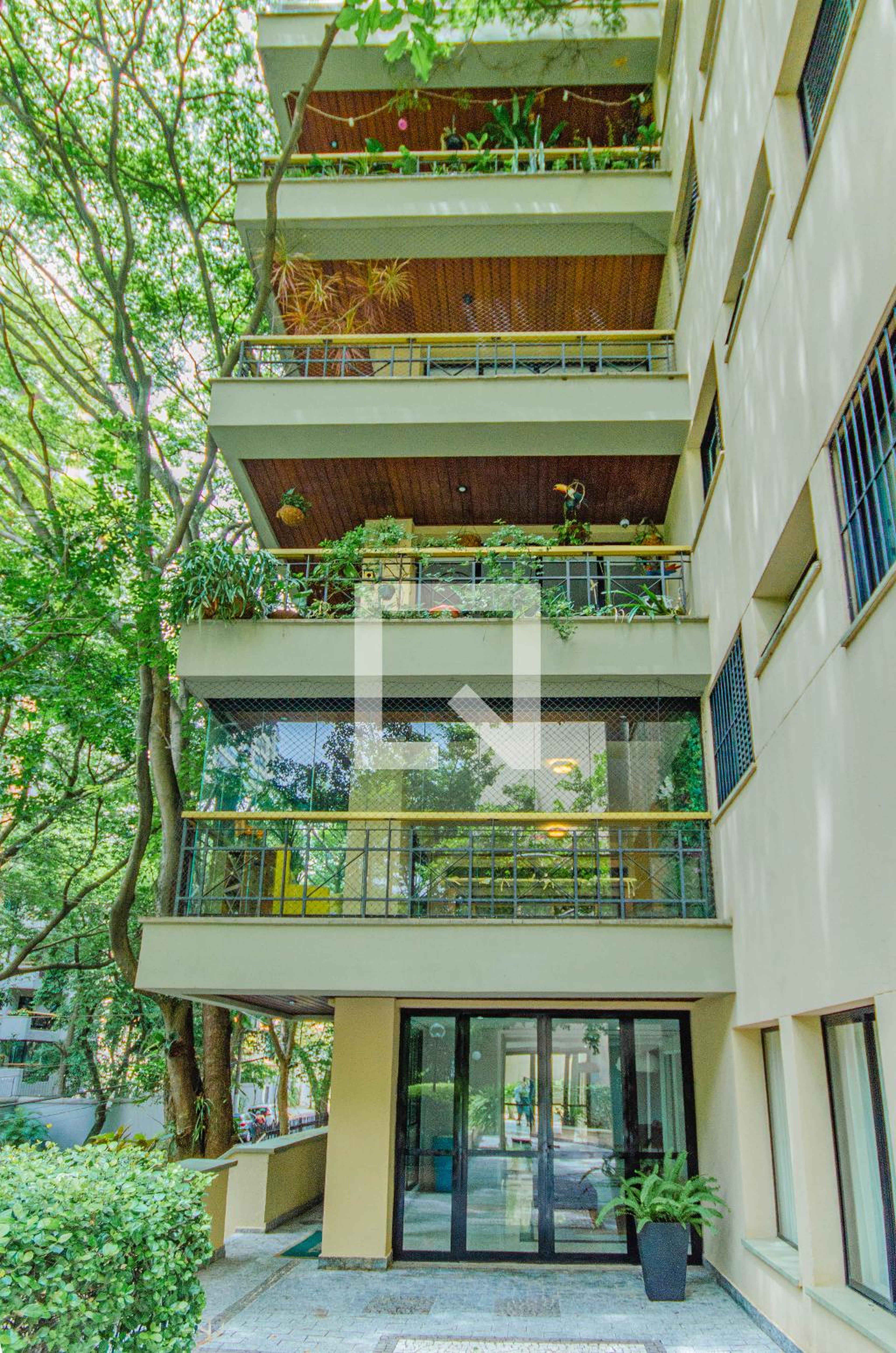 Fachada do Prédio Edifício Conjunto Arquitetônico