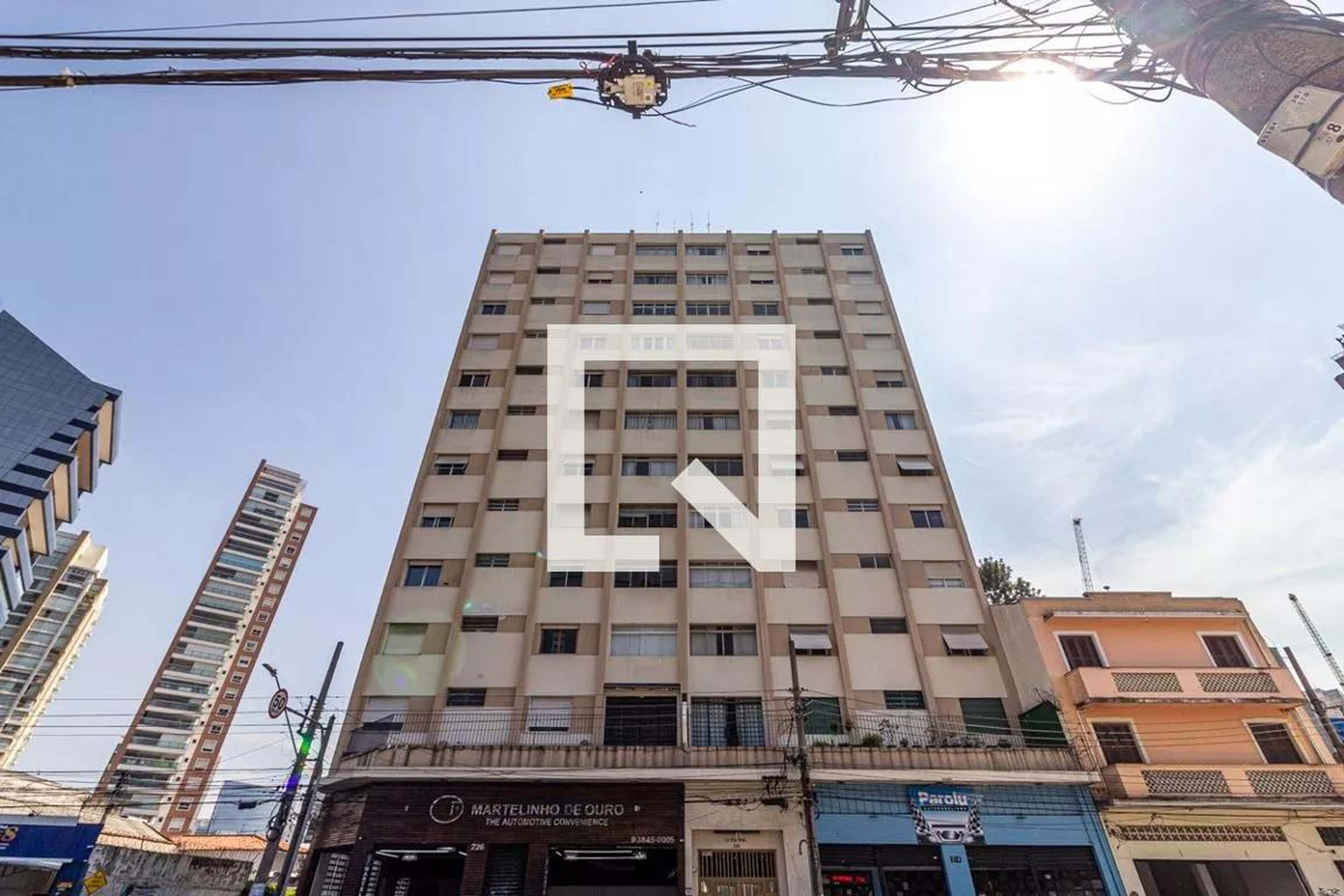 Fachada Condomínio em Avenida Santo Amaro, 22