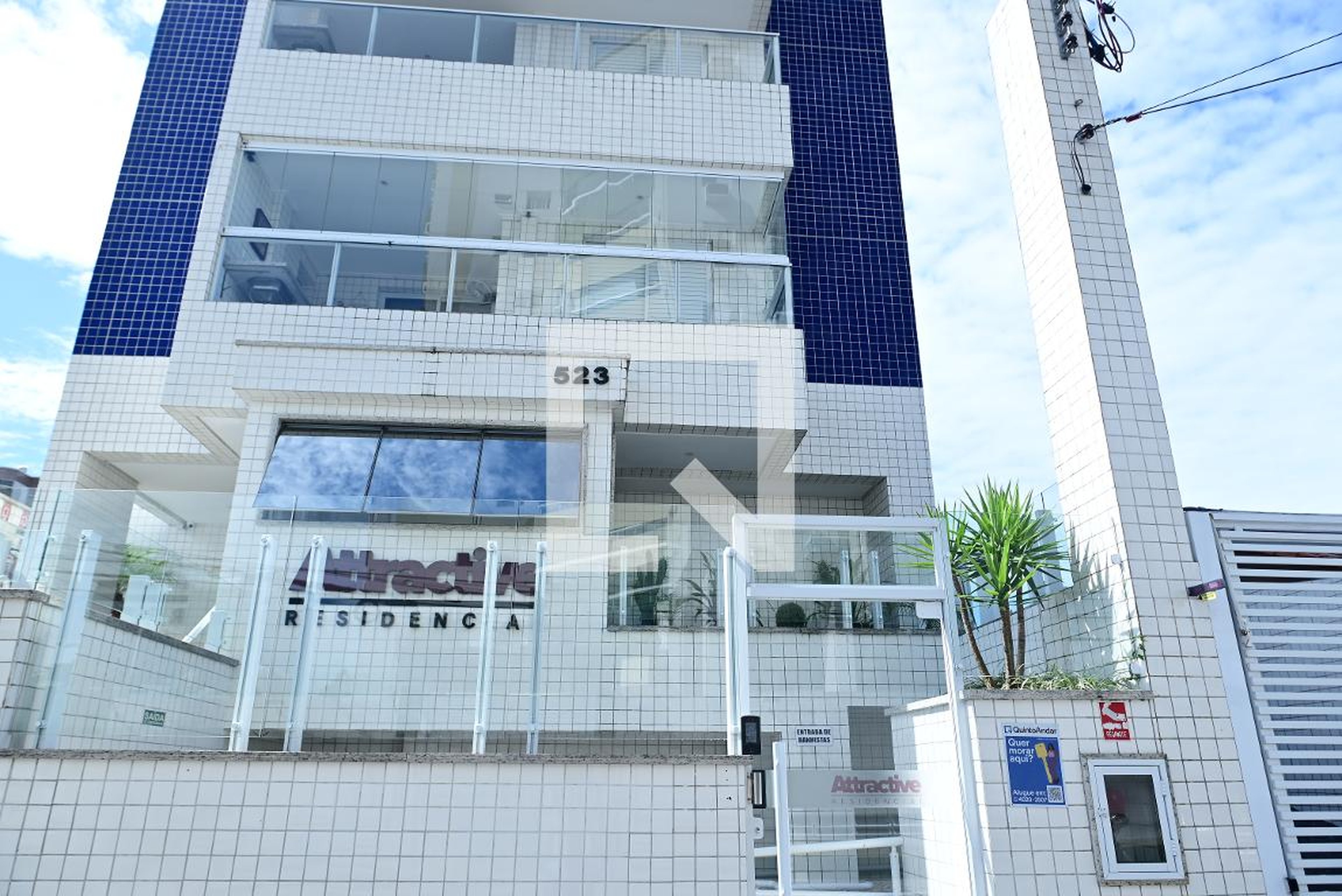 Fachada Condomínio Attractive Residencial