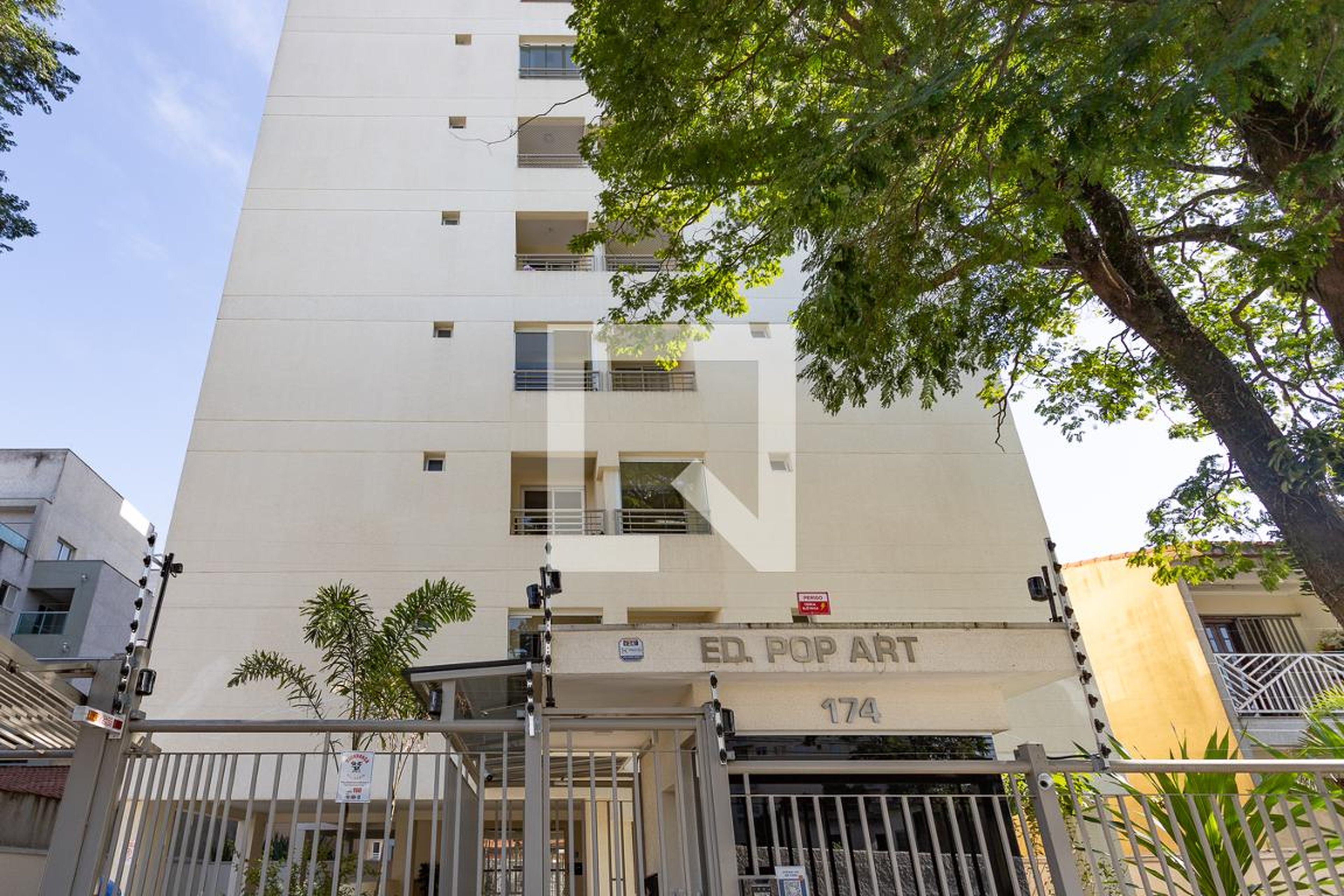 Fachada do Prédio Edifício Pop Art  Diadema