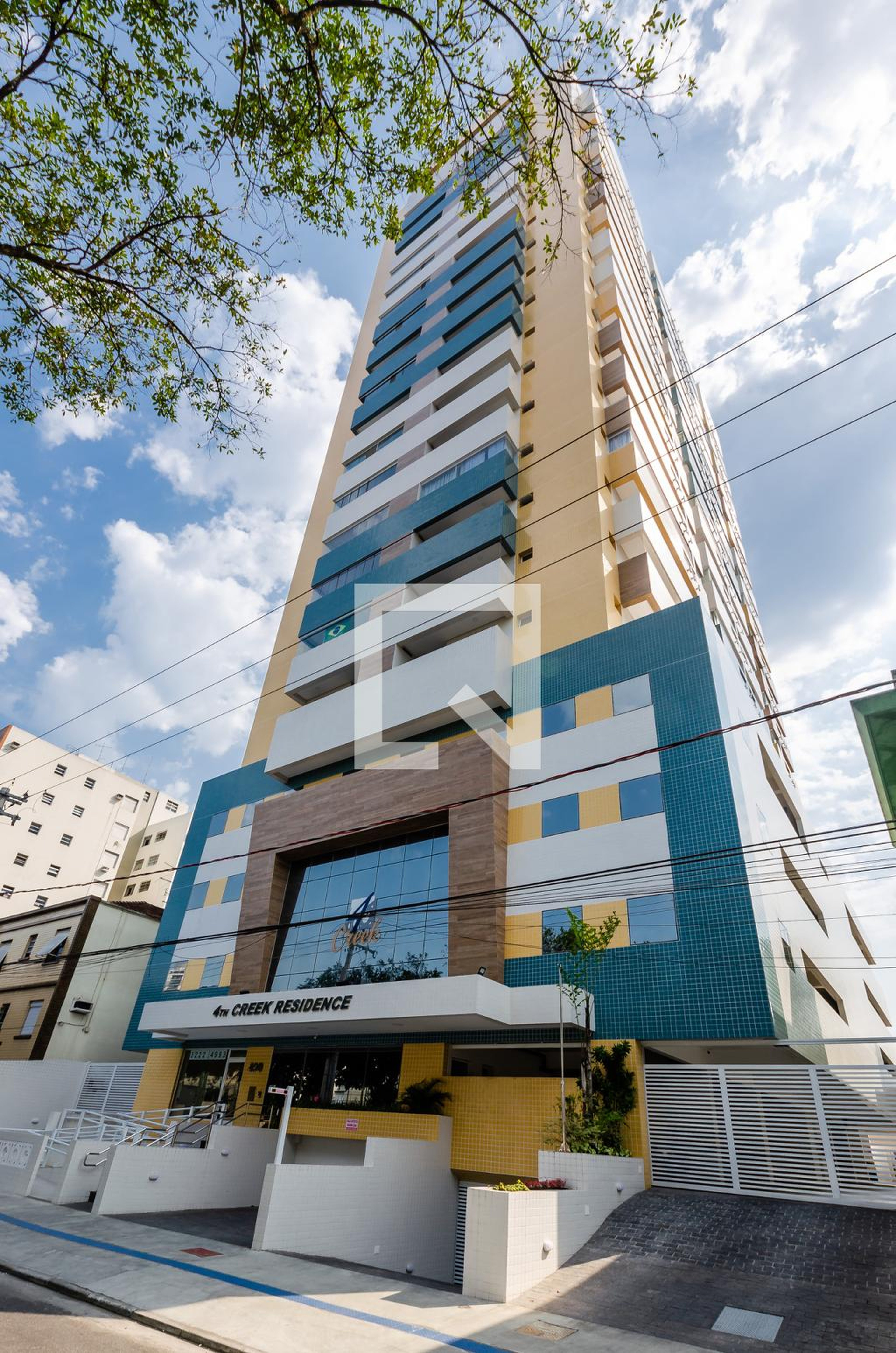 Fachada Condomínio em Avenida Afonso Pena, 490