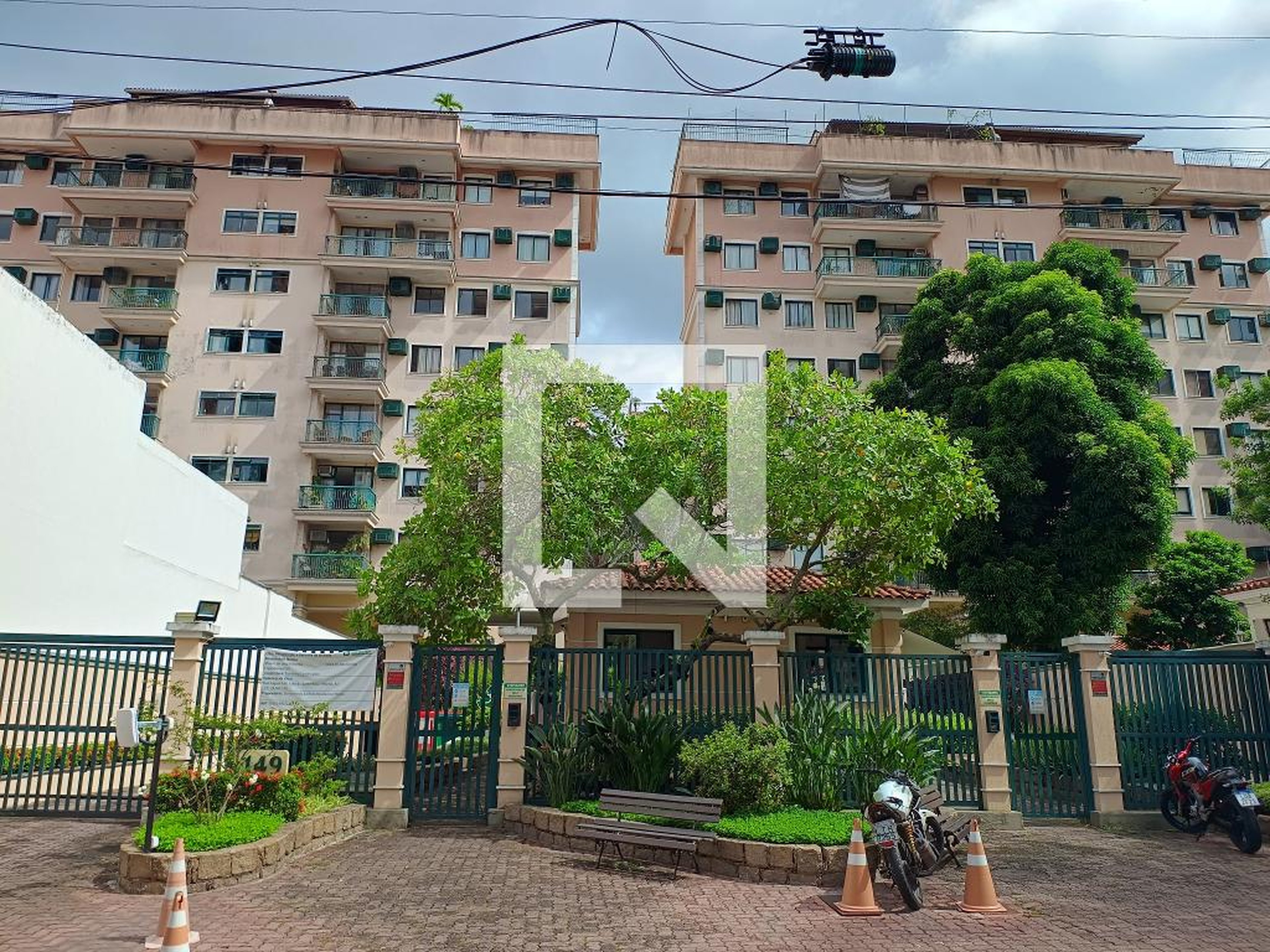 Fachada Condomínio Chácara Itaguaí