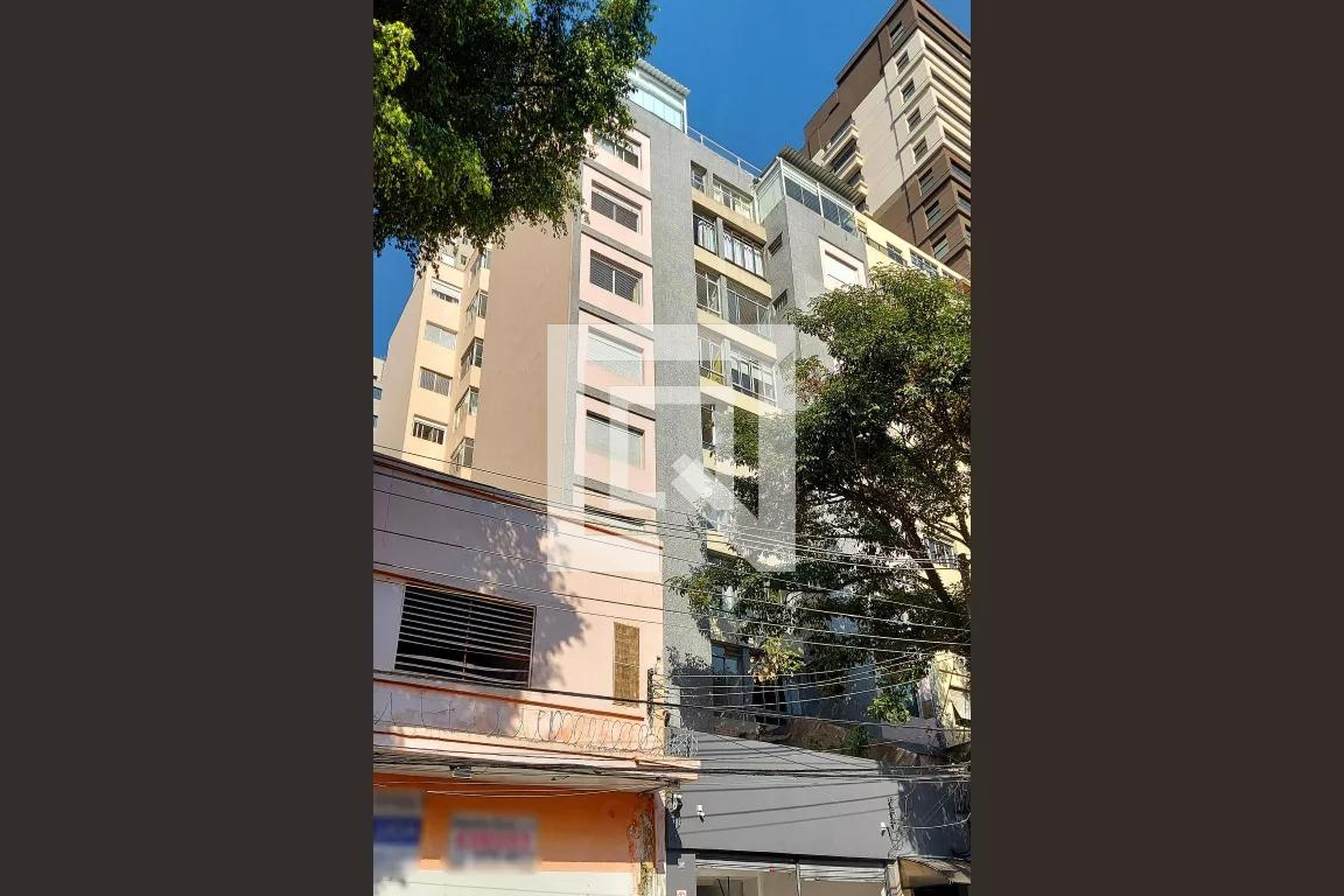 Fachada Condomínio em Rua Tupi, 2010