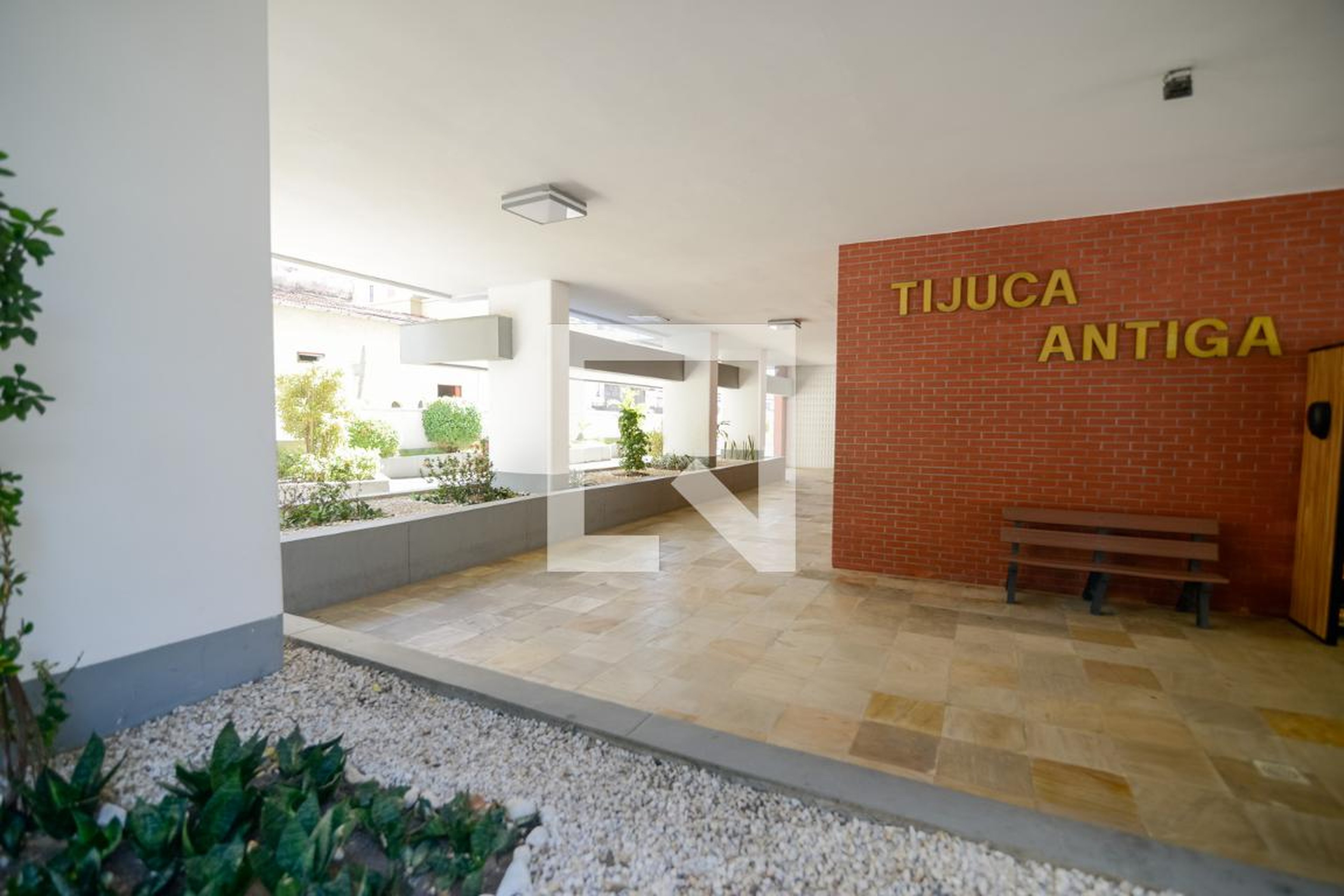 Hall de entrada - Edifício Tijuca Antiga