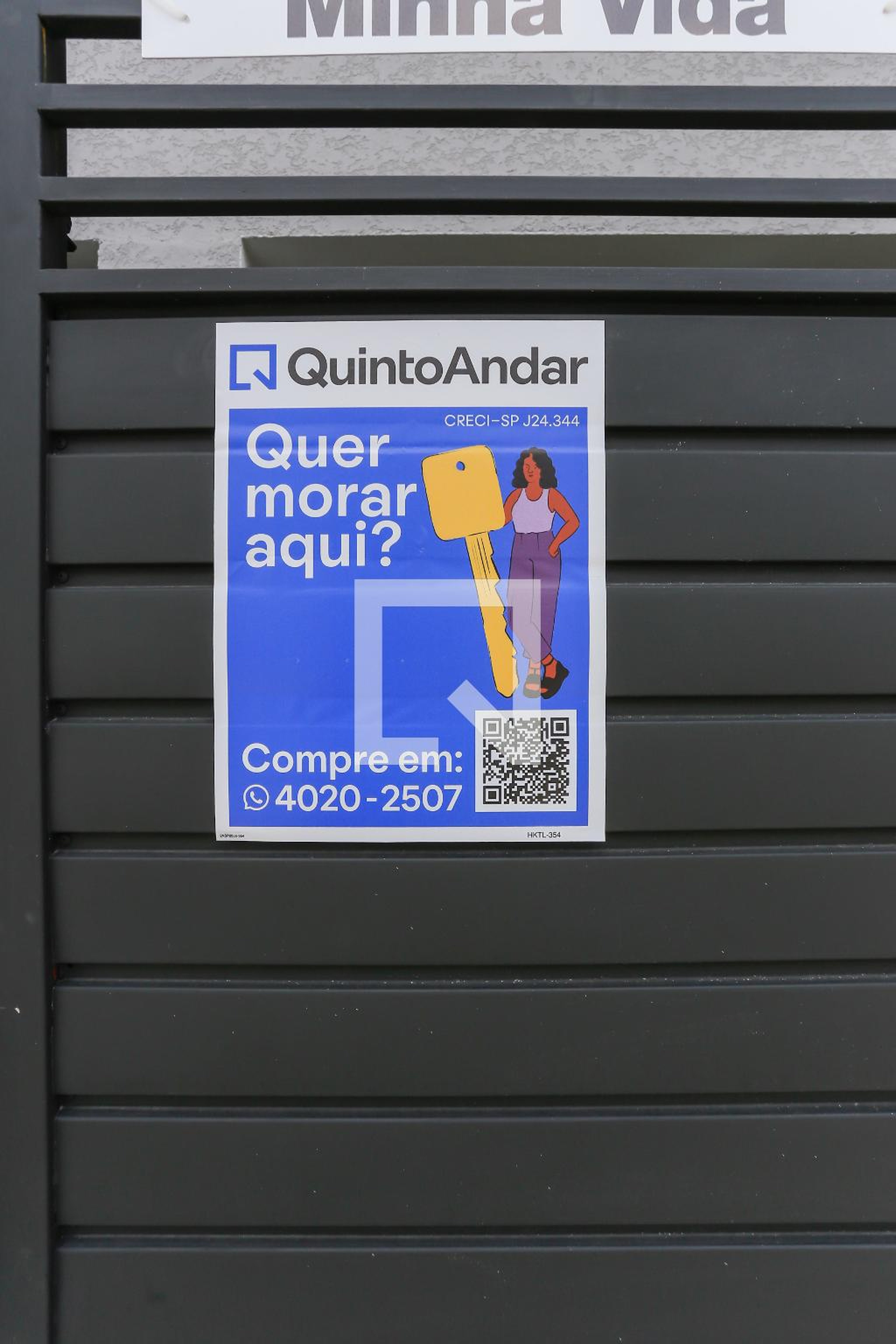 Fachada Condomínio em Rua José de Andrade Moraes, 245