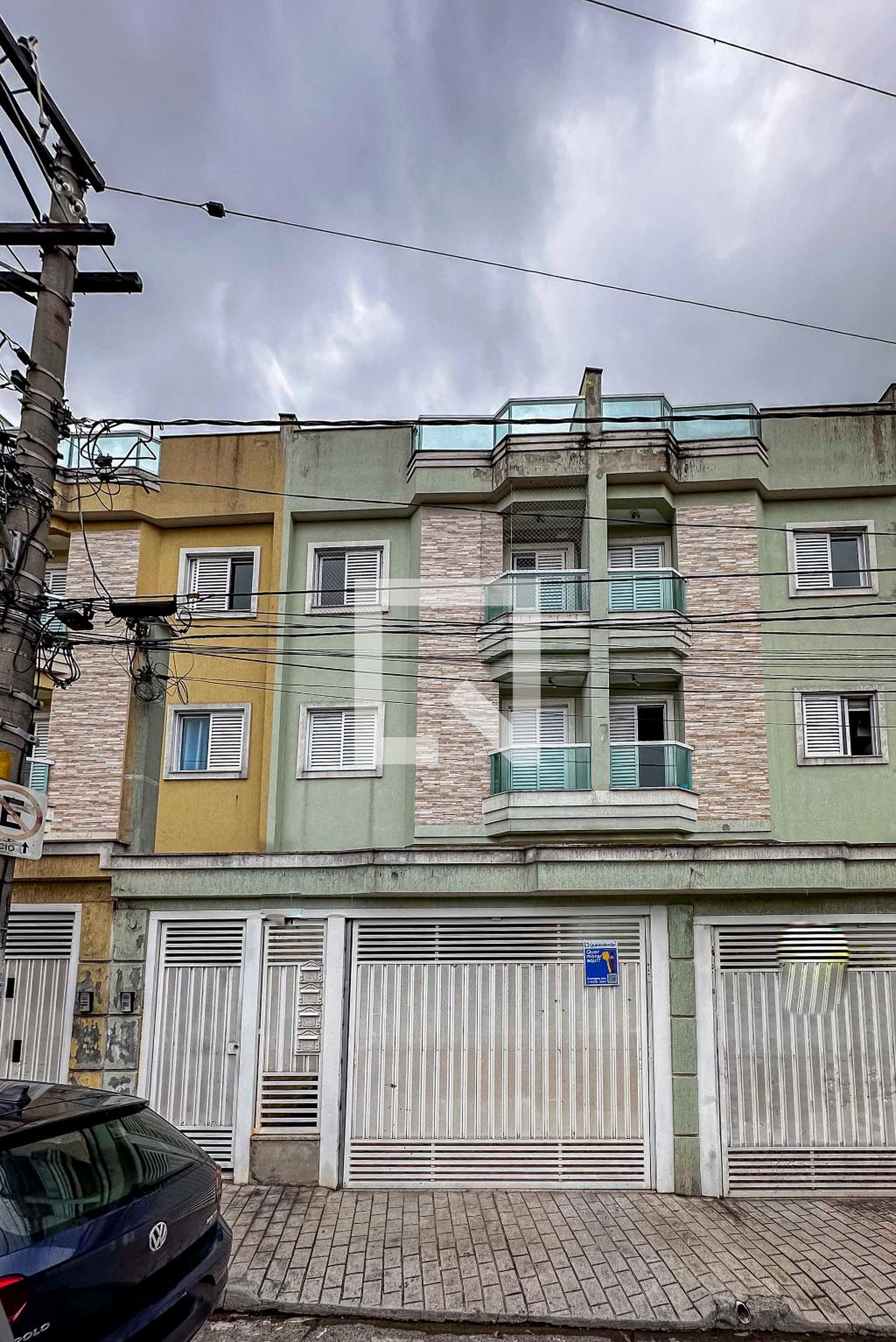 Fachada Condomínio em Avenida Engenheiro Olavo Alaysio de Lima, 1070