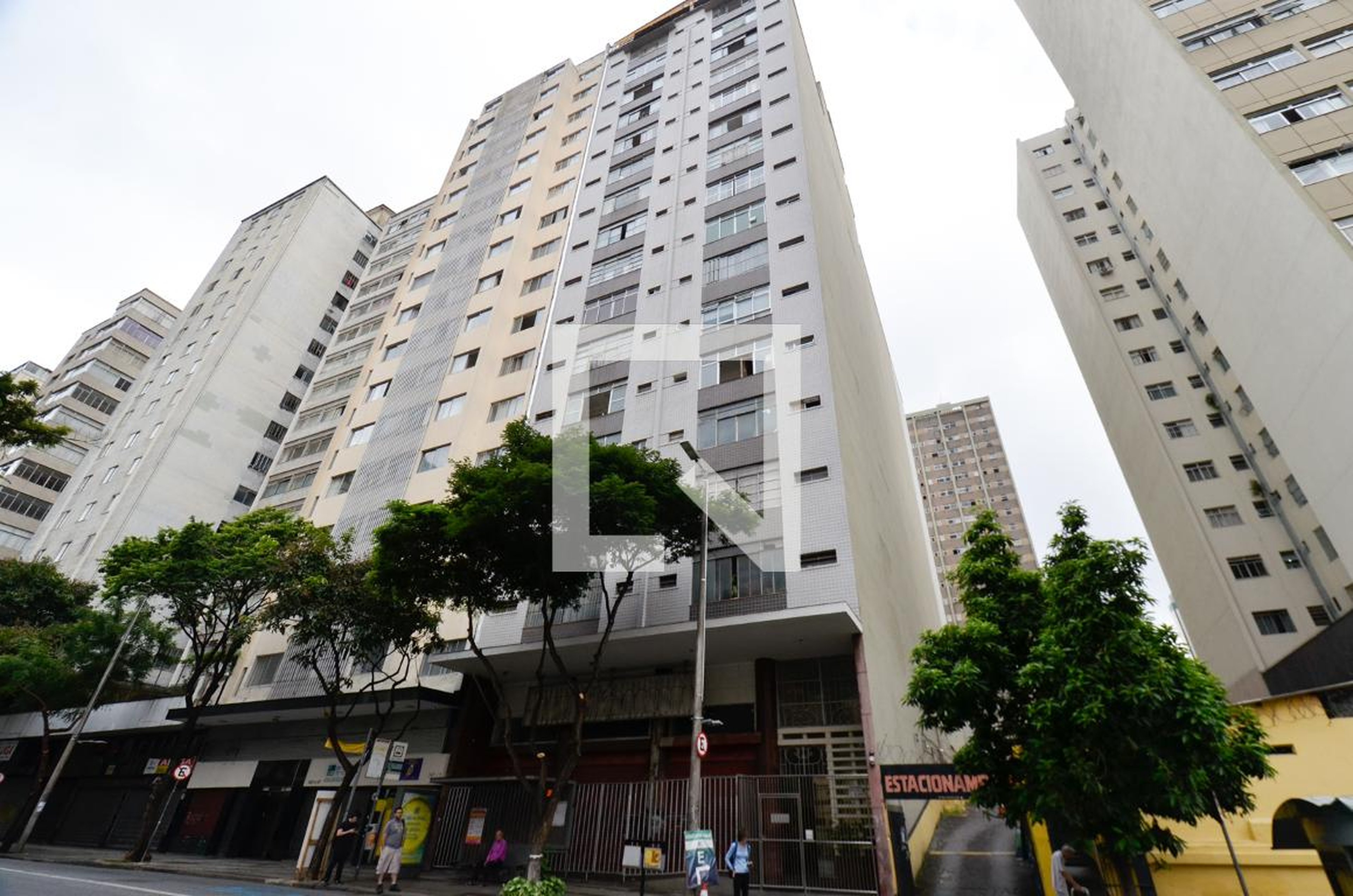 Fachada do predio Edifício Paraopebas