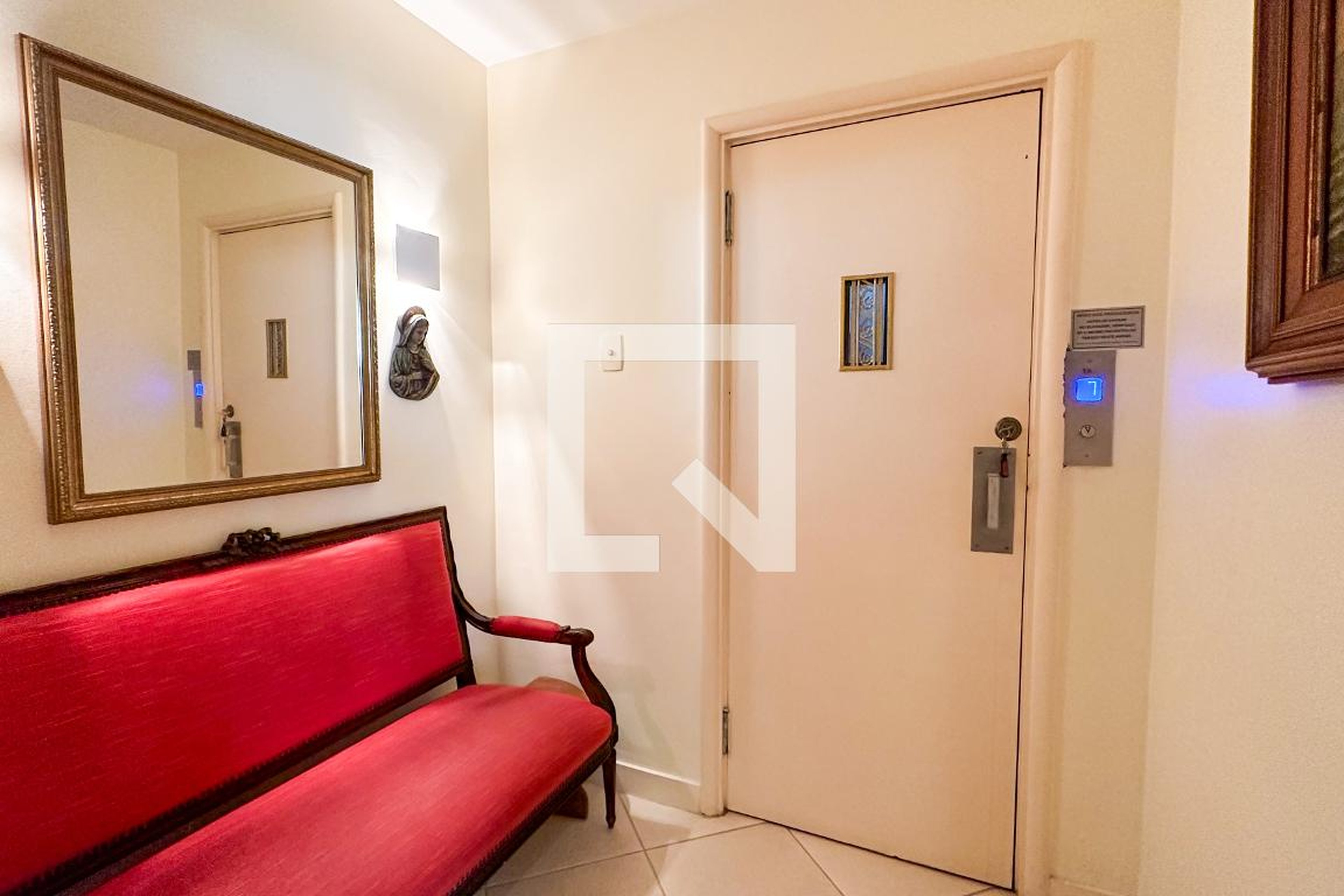 Hall de entrada - Edifício Santa Cecília