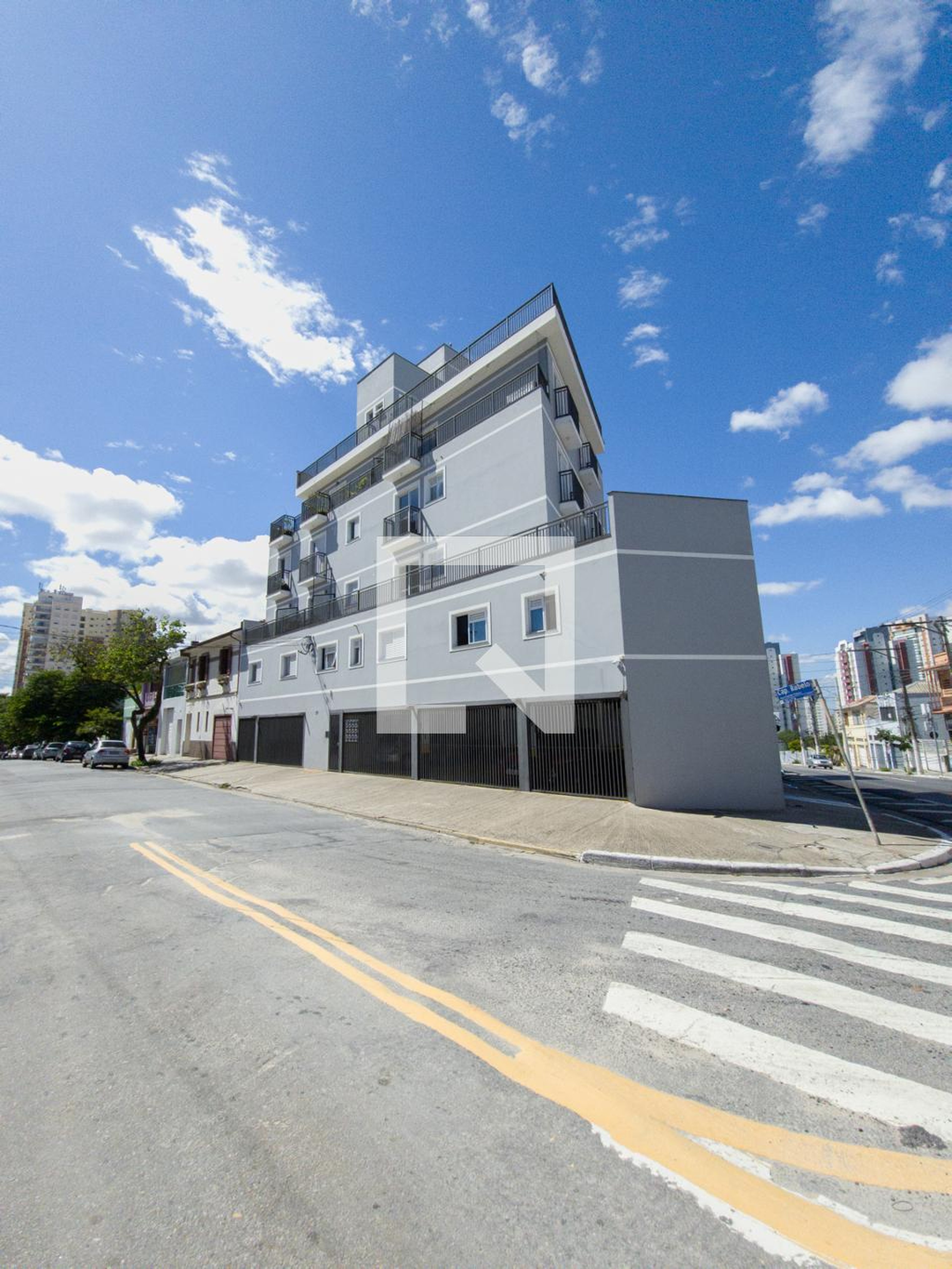 Fachada Condomínio em Rua Doutor Zuquim, 1360